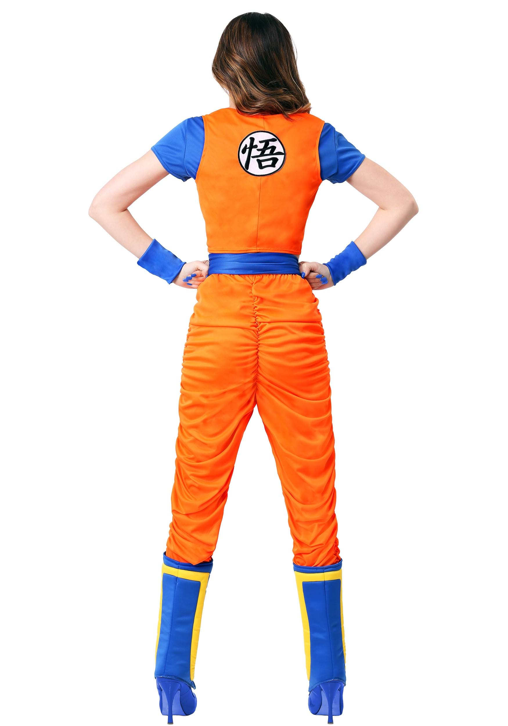 Women's Dragon Ball Z Goku Costume 4 Women's Dragon Ball Z Goku Costume