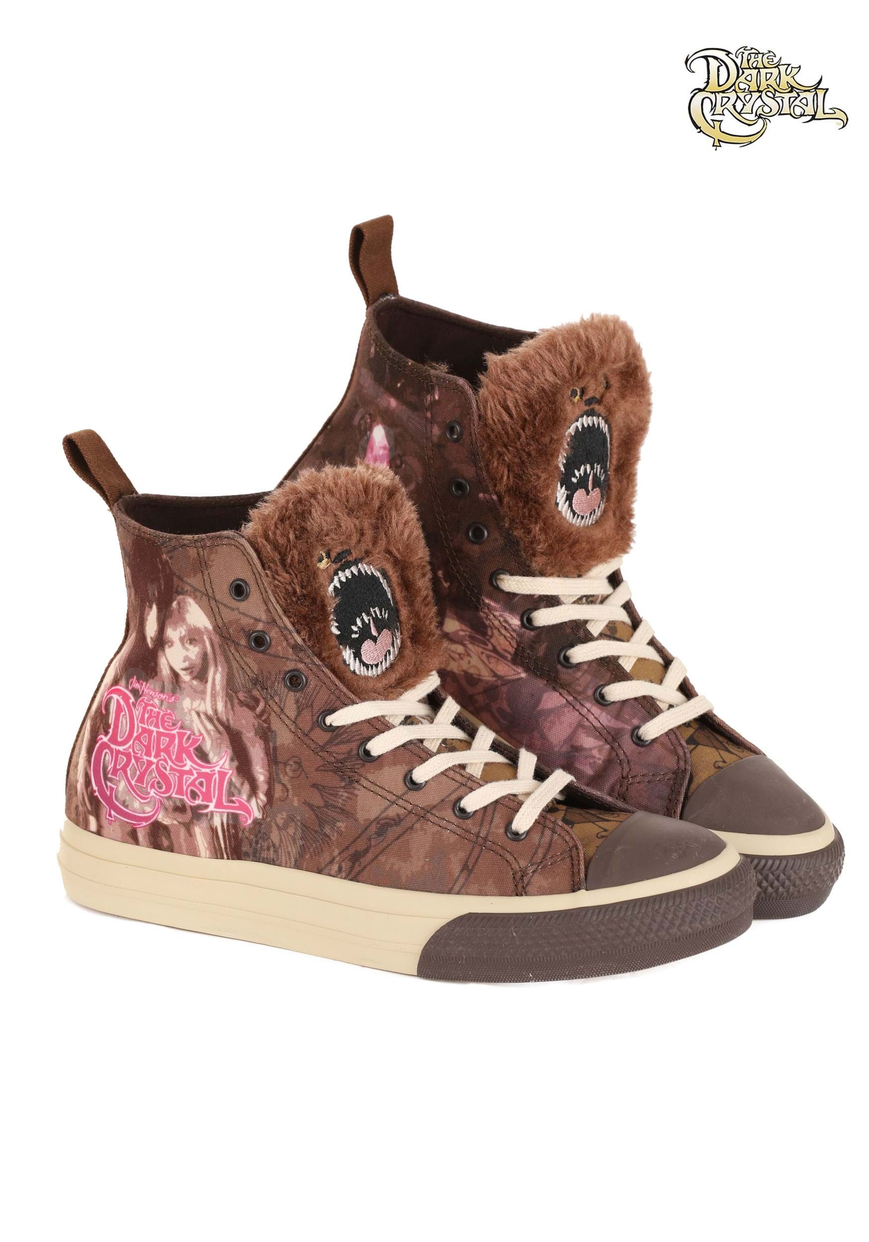 The Dark Crystal Fizzgig and Skeksis High Top Shoes for Adults