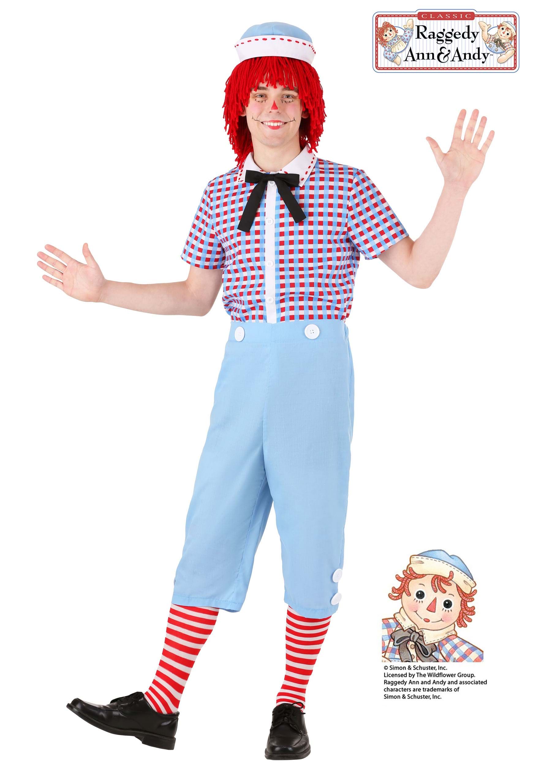 Raggedy Andy Men's Costume