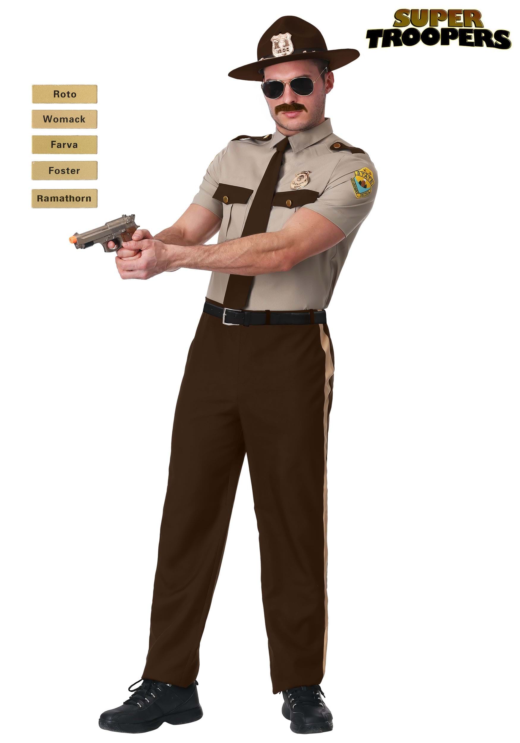 Super Troopers State Trooper Costume
