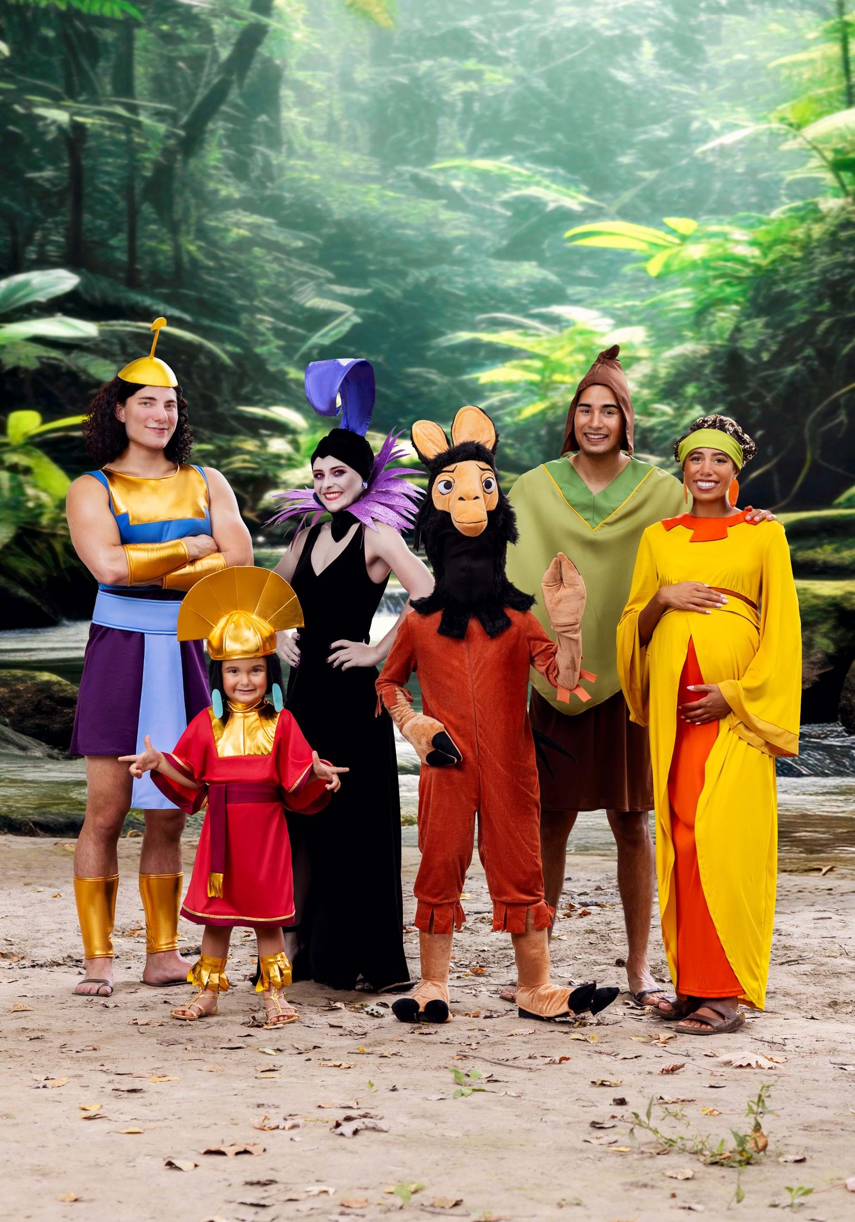 Men's Disney Deluxe Emperor's New Groove Kronk Costume 4 Men's Disney Deluxe Emperor's New Groove Kronk Costume