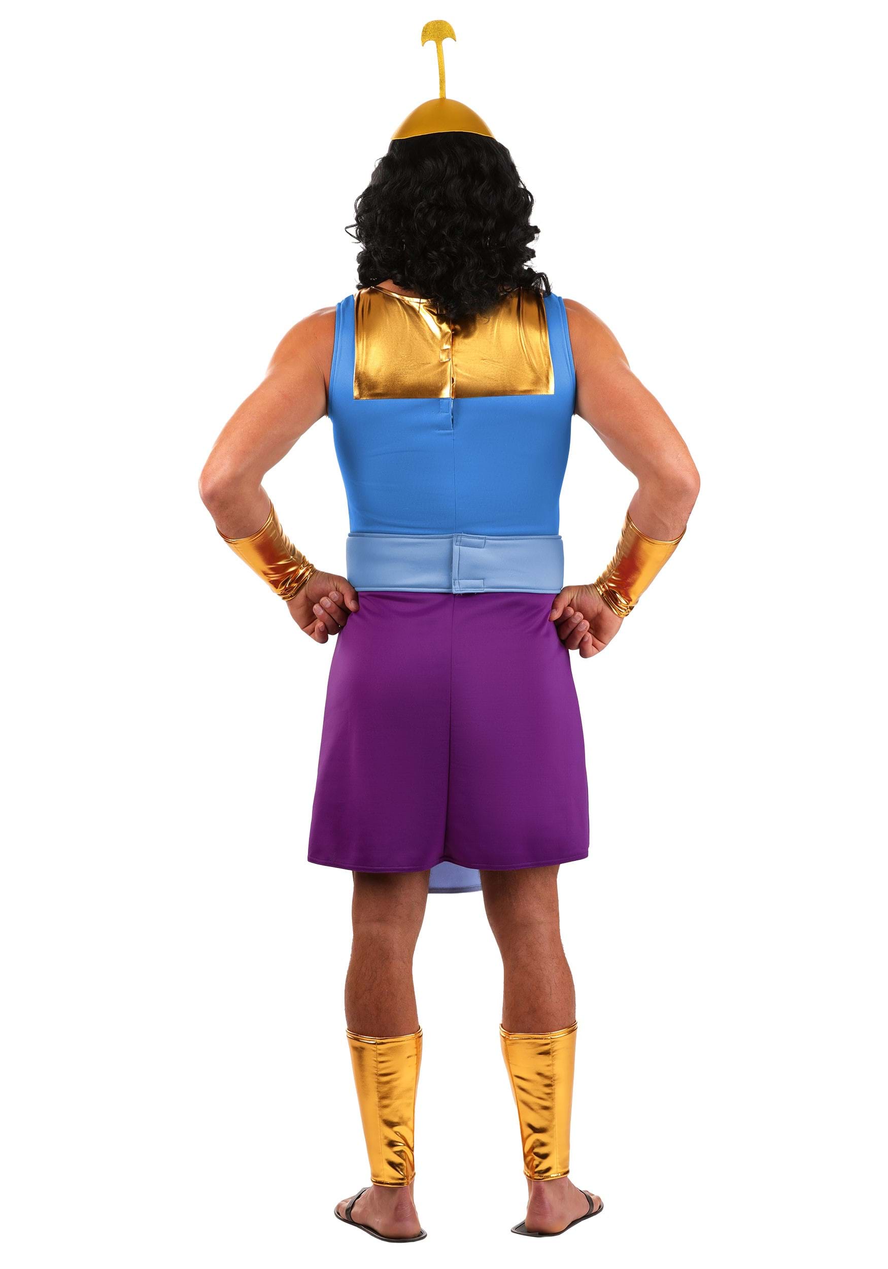 Men's Disney Deluxe Emperor's New Groove Kronk Costume 9 Men's Disney Deluxe Emperor's New Groove Kronk Costume