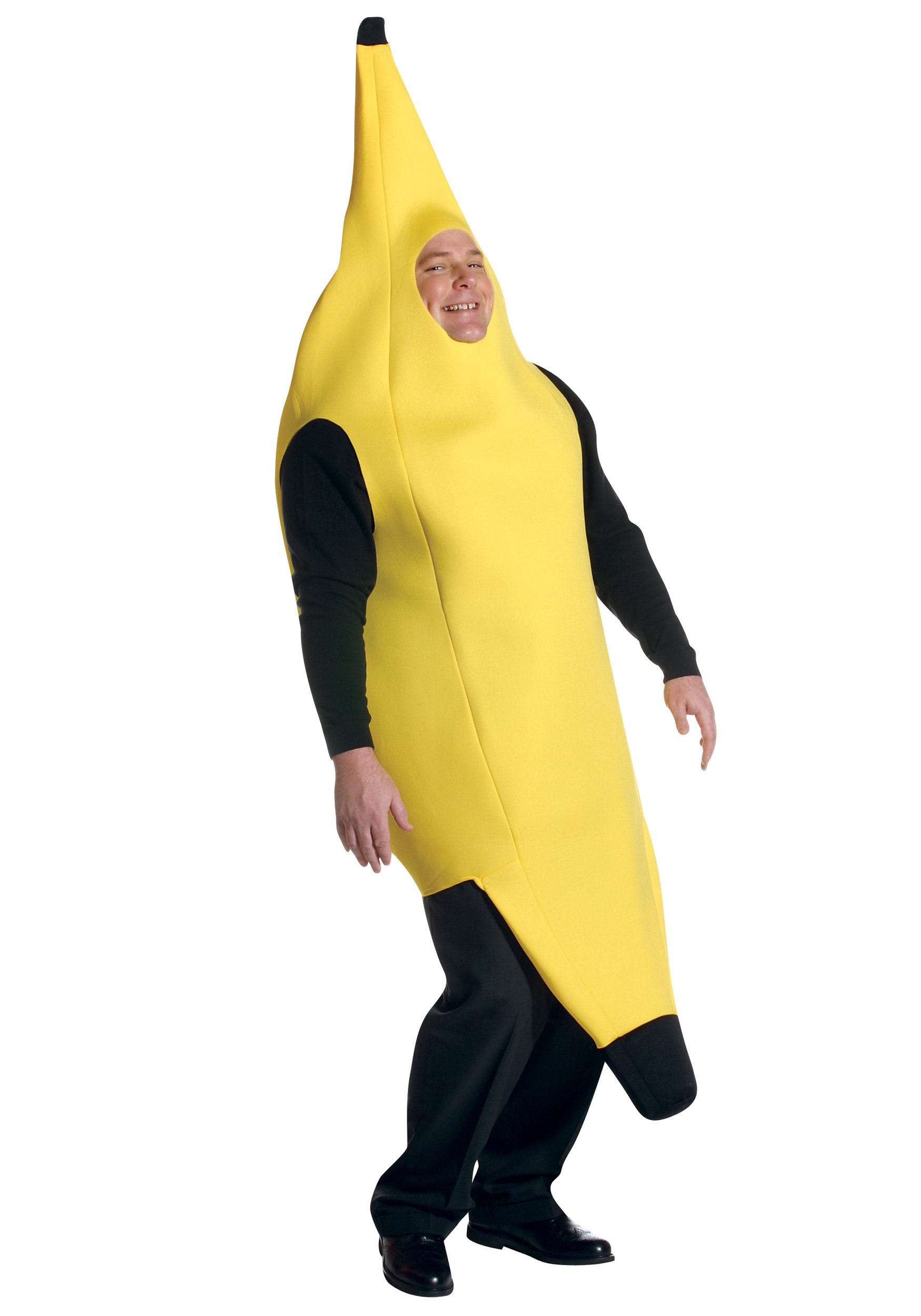 Men's Plus Size Yellow Banana Costume