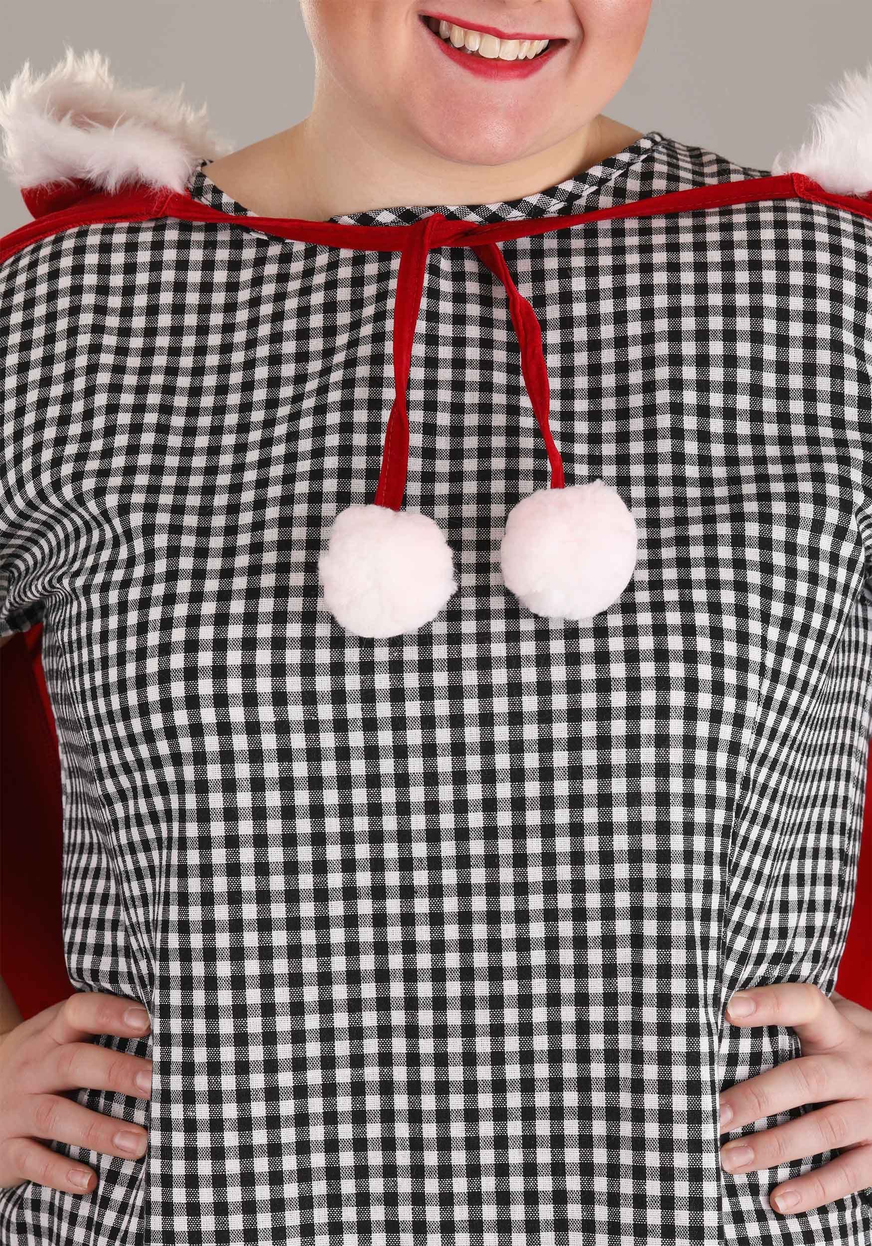 Plus Size Dr. Seuss Cindy Lou Who Costume for Women