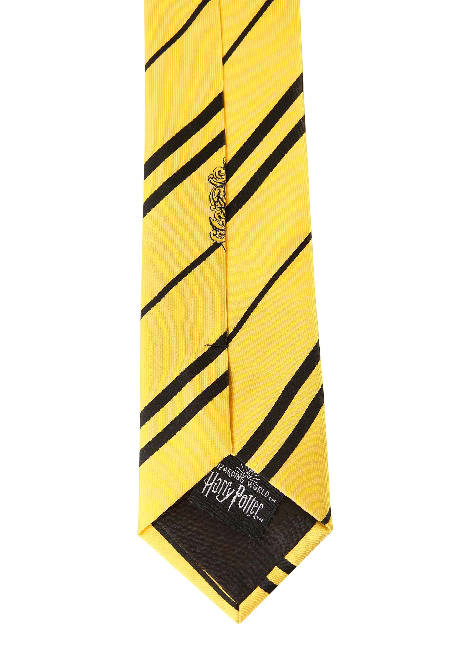Harry Potter Classic Hufflepuff Necktie 2 Harry Potter Classic Hufflepuff Necktie