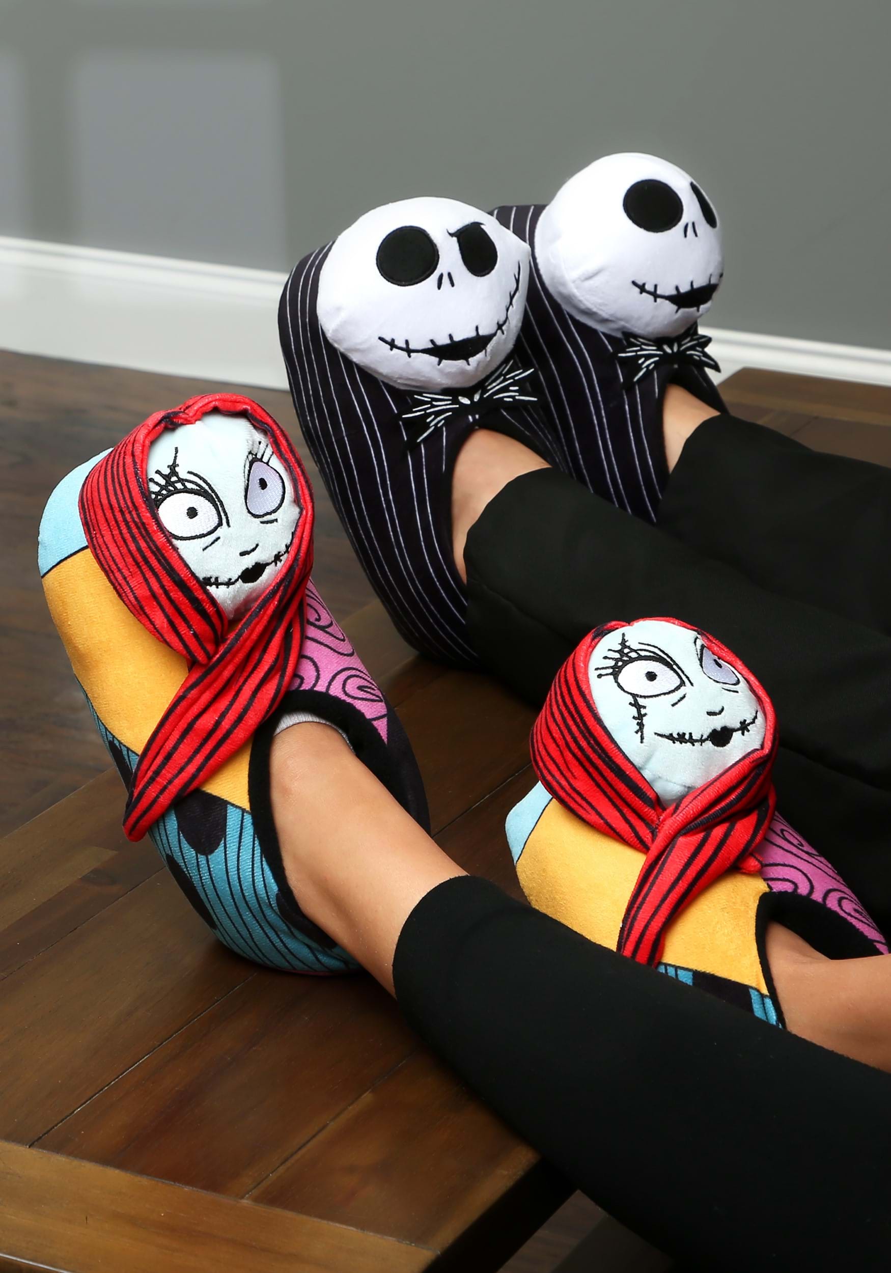 Disney Nightmare Before Christmas Sally Slippers