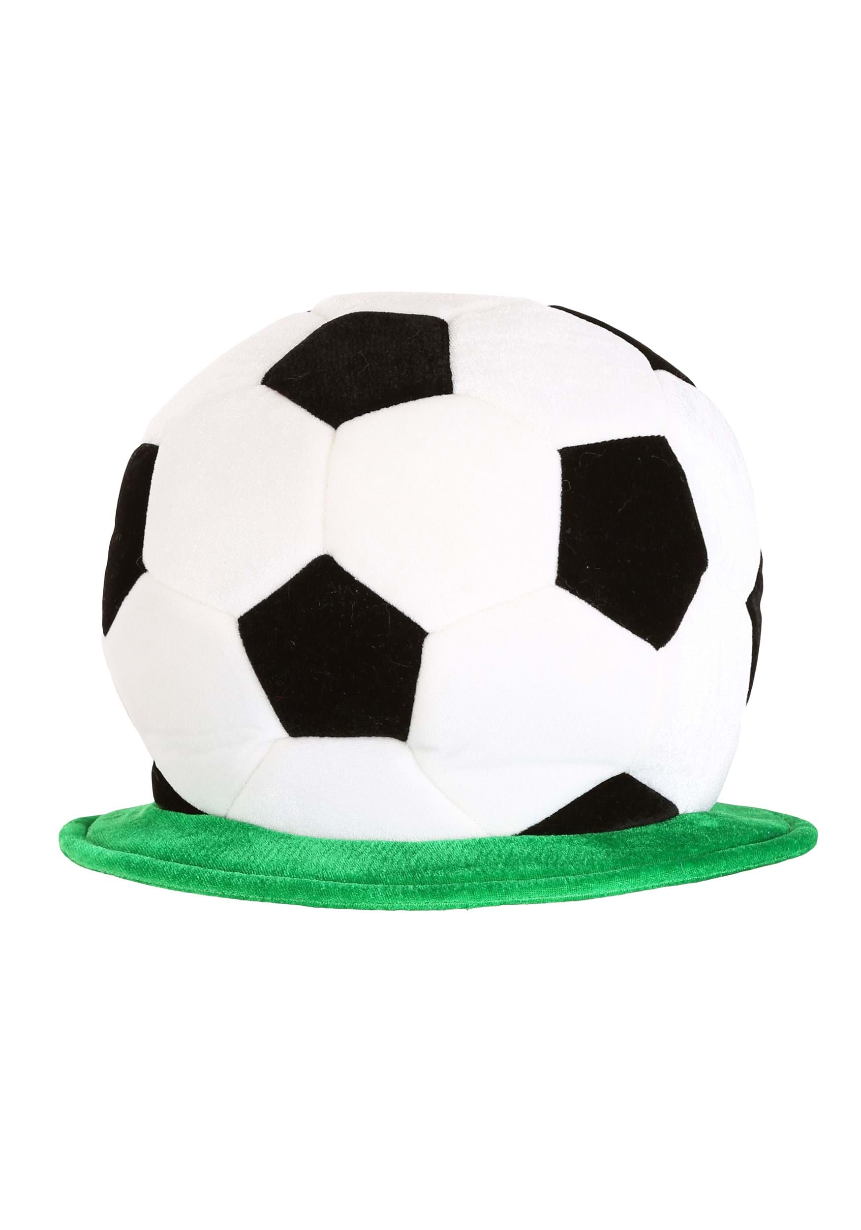 Plush Soccer Ball Costume Hat 4 Plush Soccer Ball Costume Hat