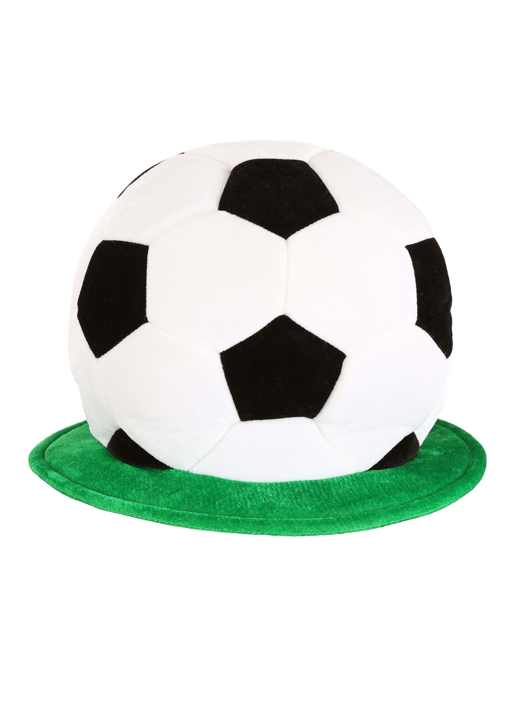 Plush Soccer Ball Costume Hat 5 Plush Soccer Ball Costume Hat