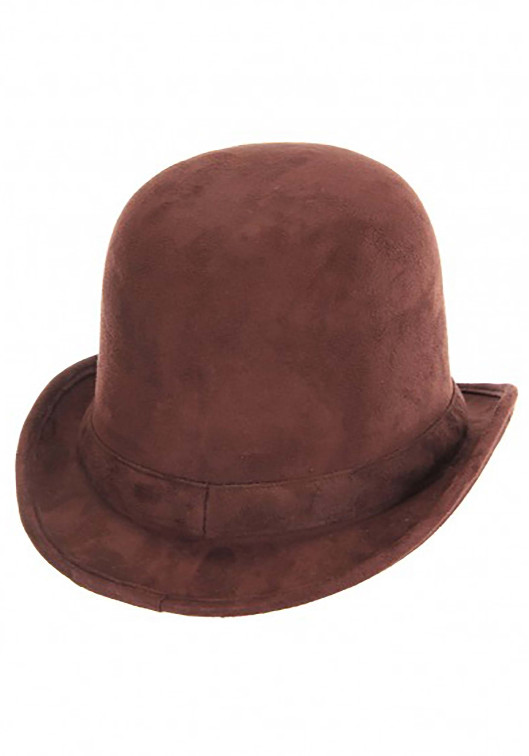 Adult Brown Derby Top Hat