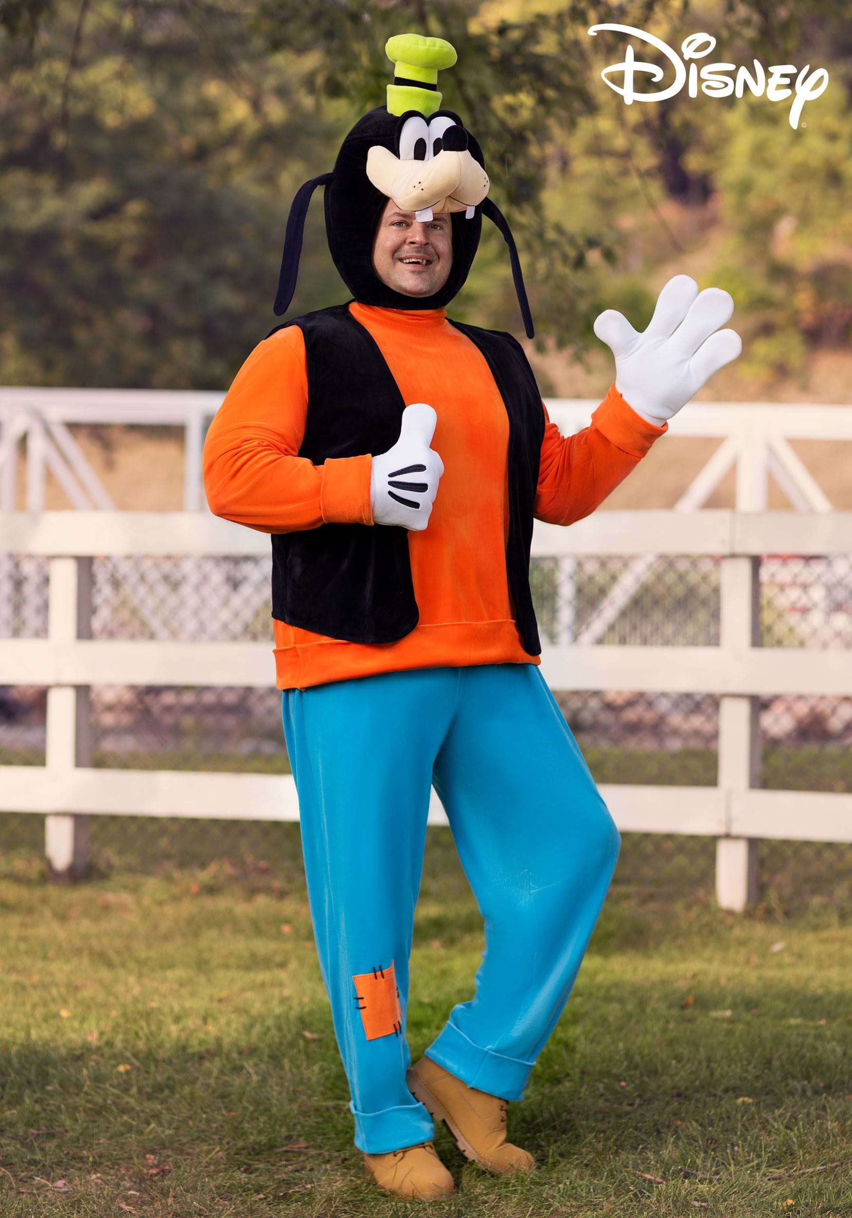 Men's Plus Size Deluxe Goofy Costume