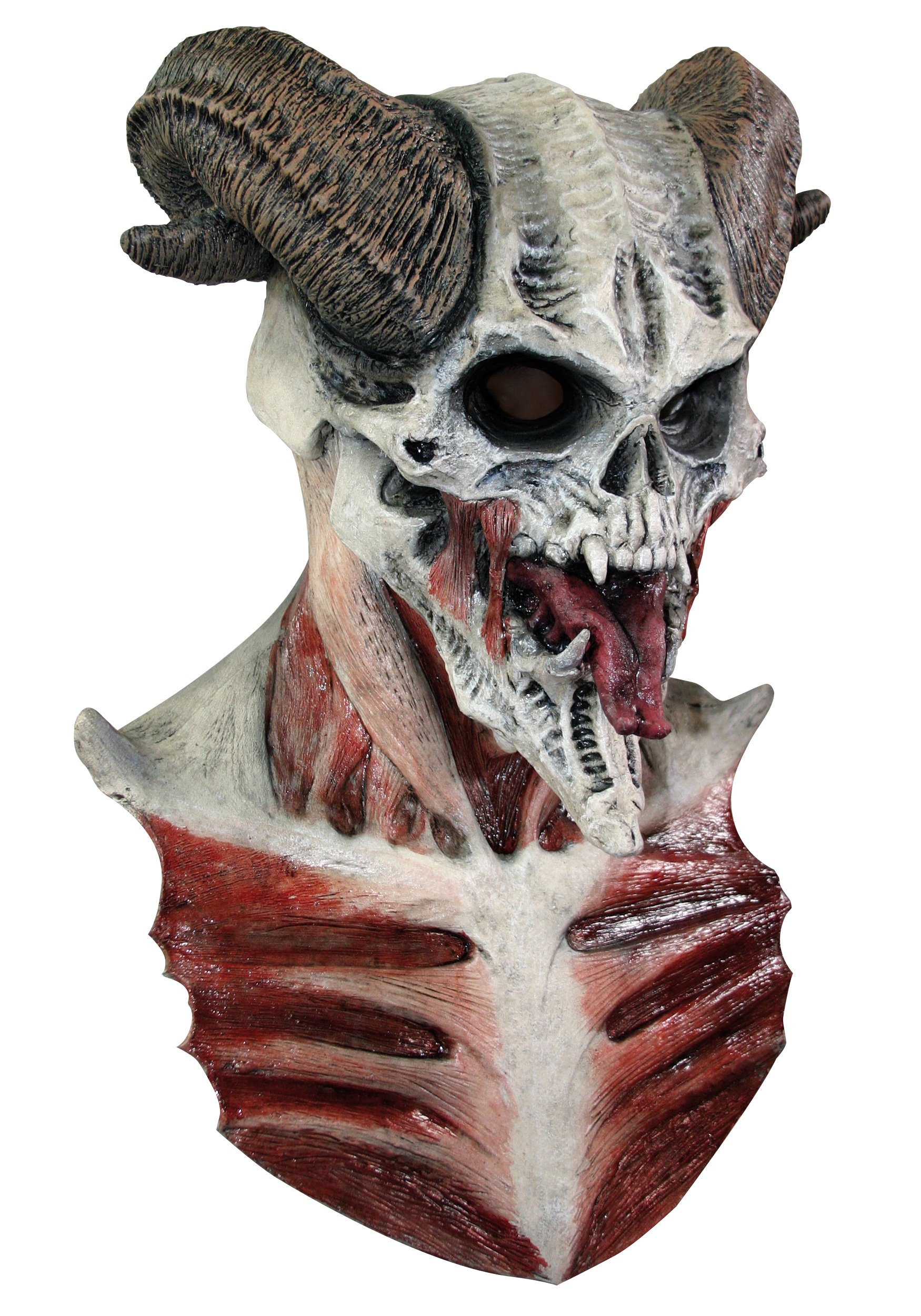 Devil Skull Costume Mask for Adults