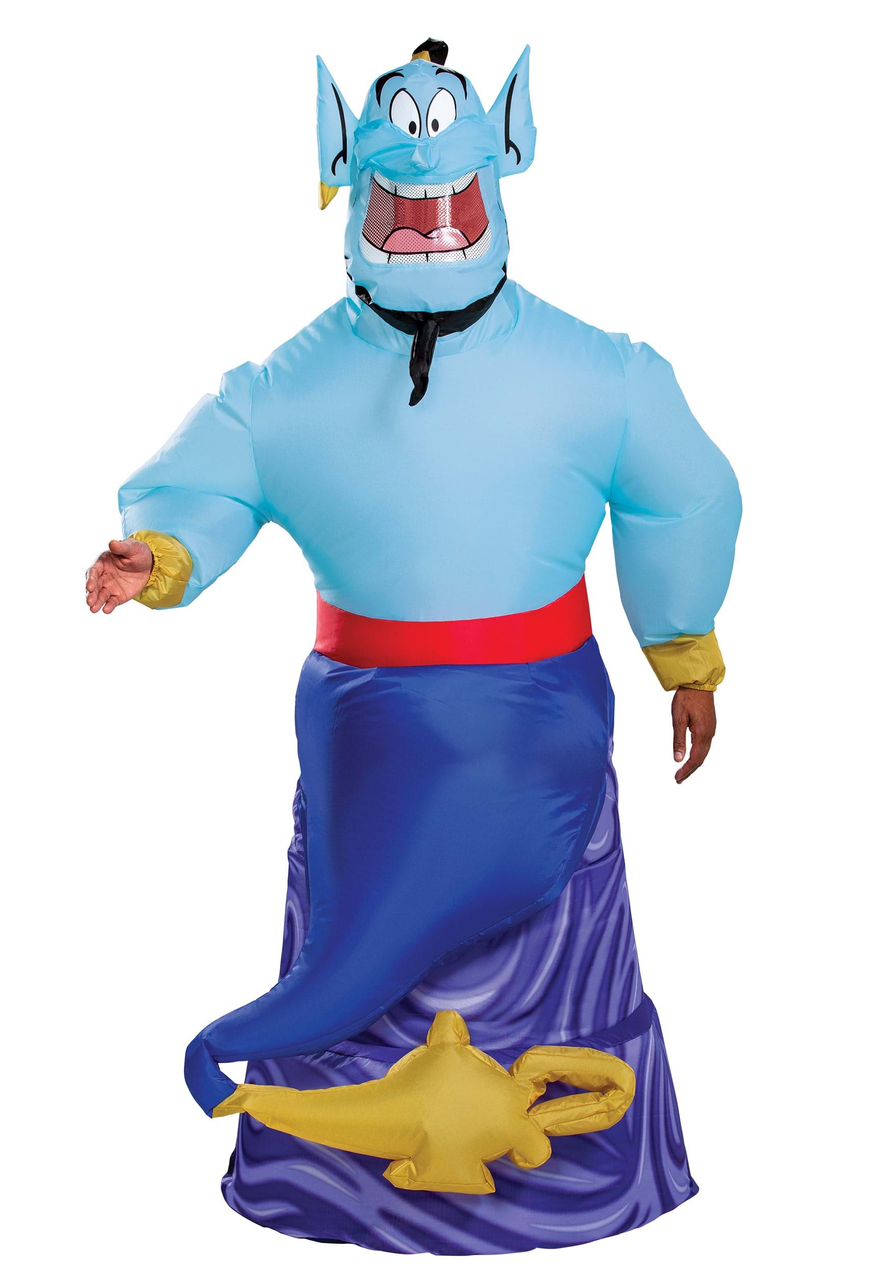 Aladdin Genie Inflatable Costume for Adults