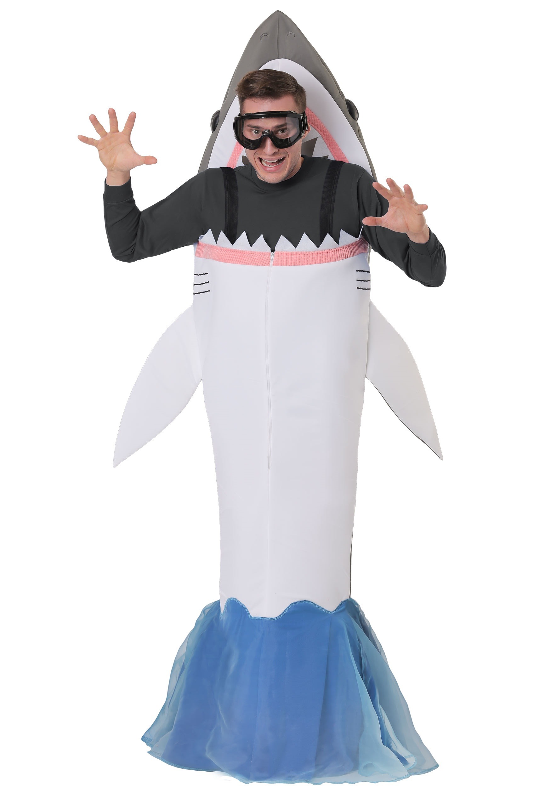 Shark Attack Costume for Adults