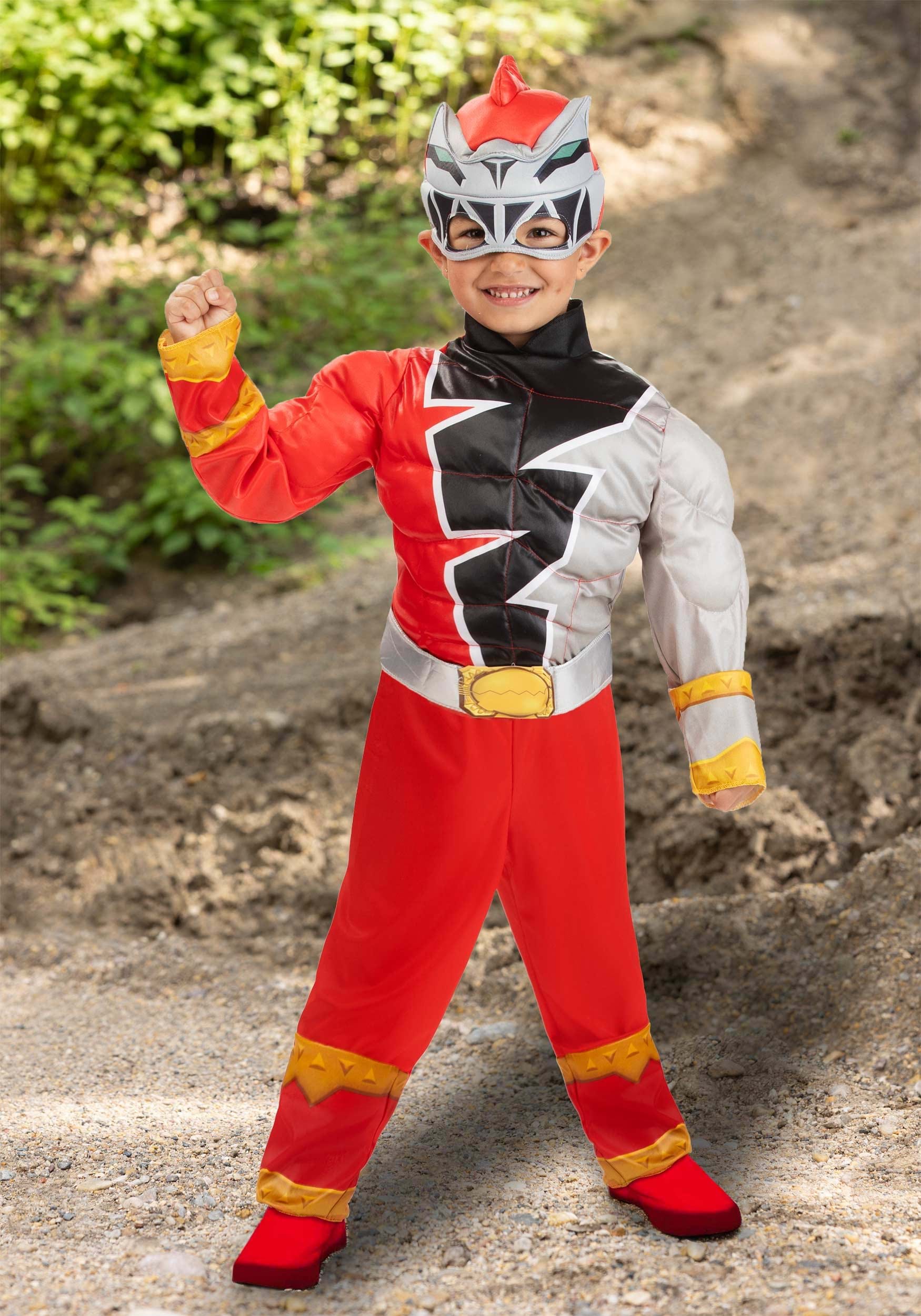 Power Rangers Dino Fury Red Ranger Costume for Toddlers