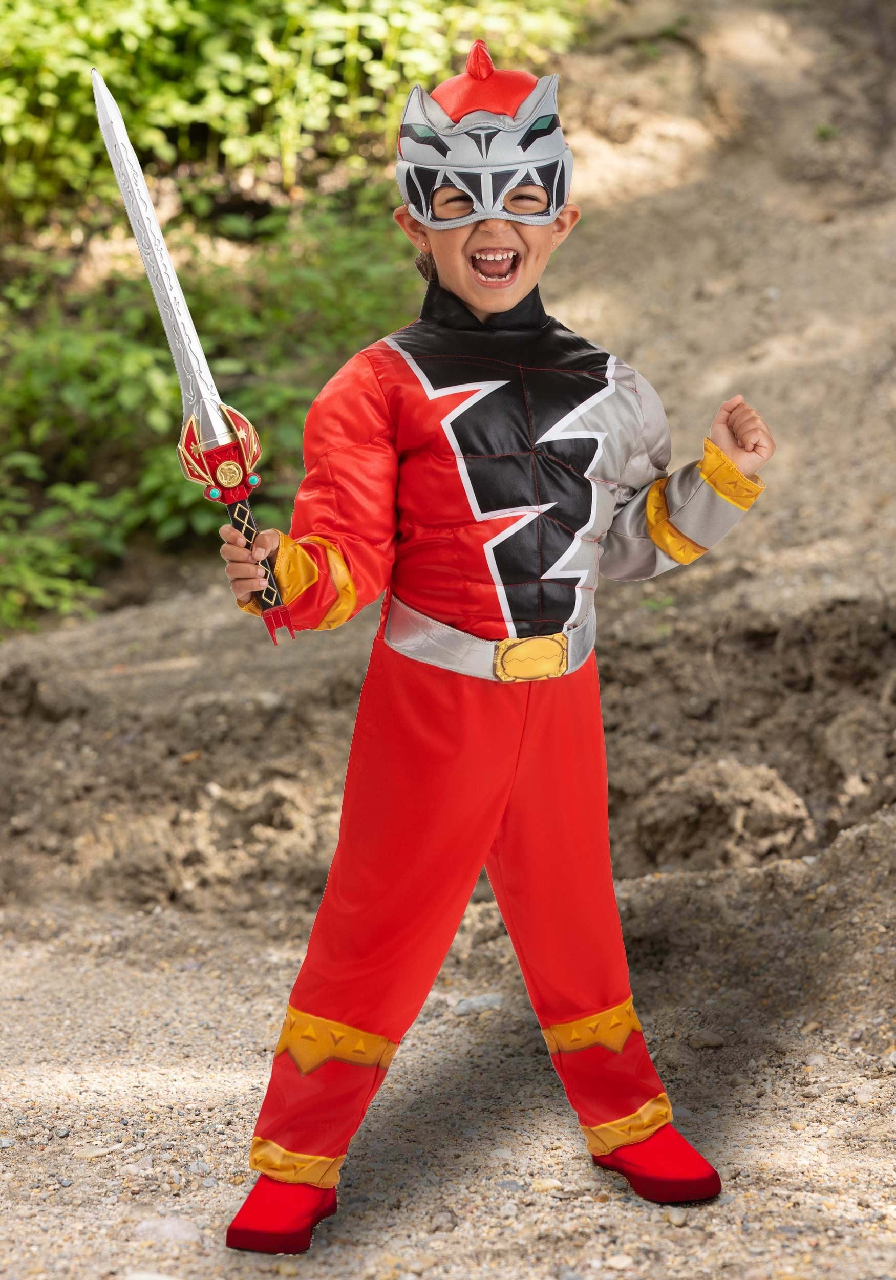 Power Rangers Dino Fury Red Ranger Costume for Toddlers
