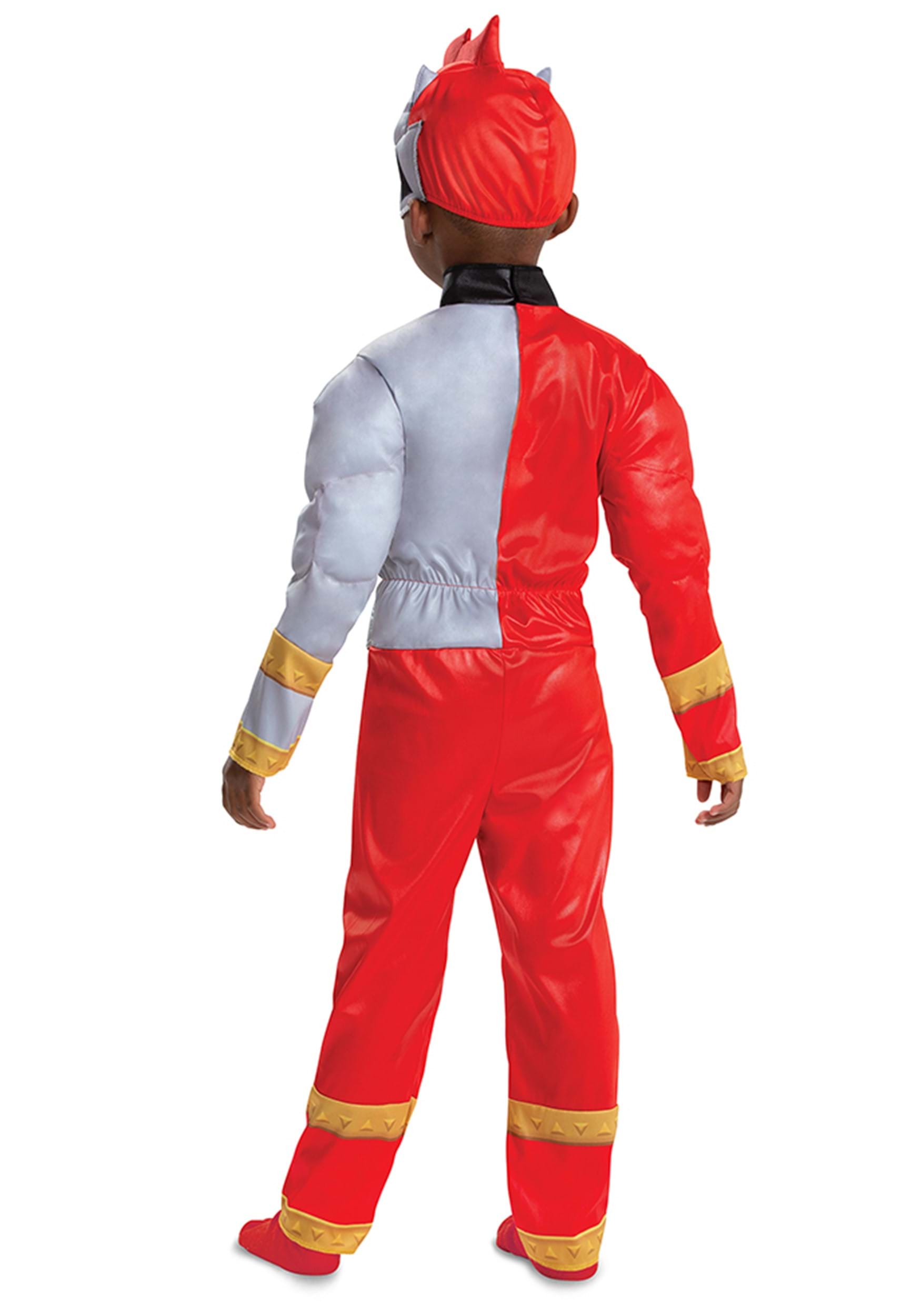 Power Rangers Dino Fury Red Ranger Costume for Toddlers