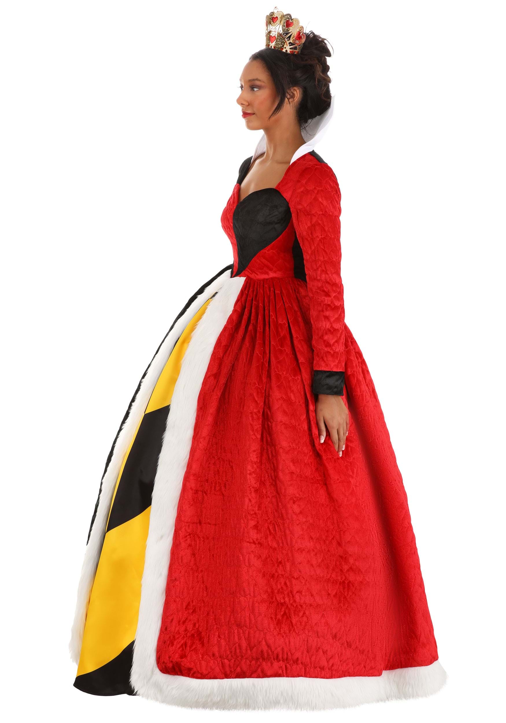 Authentic Disney Alice in Wonderland Women's Queen of Hearts Costume