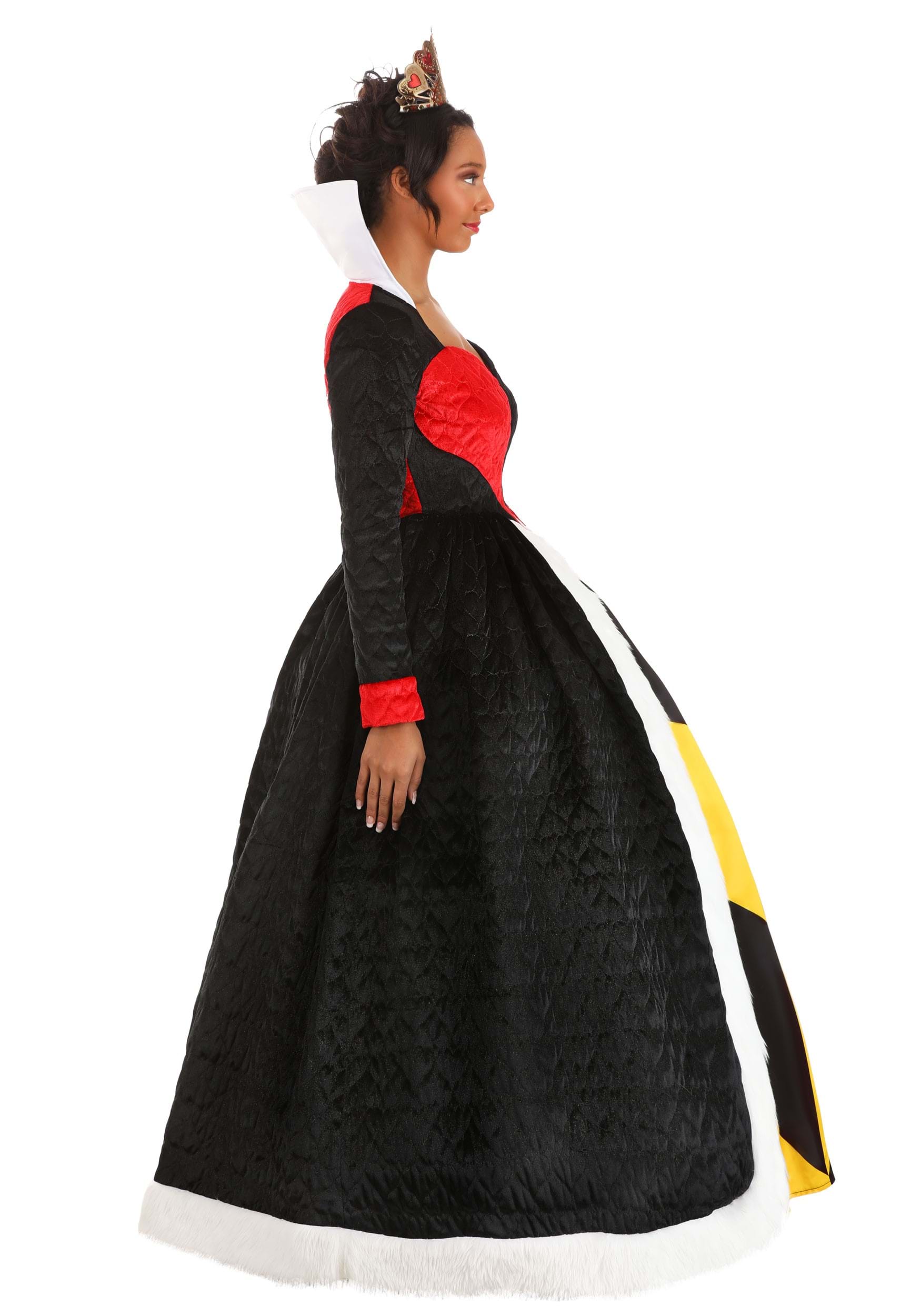 Authentic Disney Alice in Wonderland Women's Queen of Hearts Costume