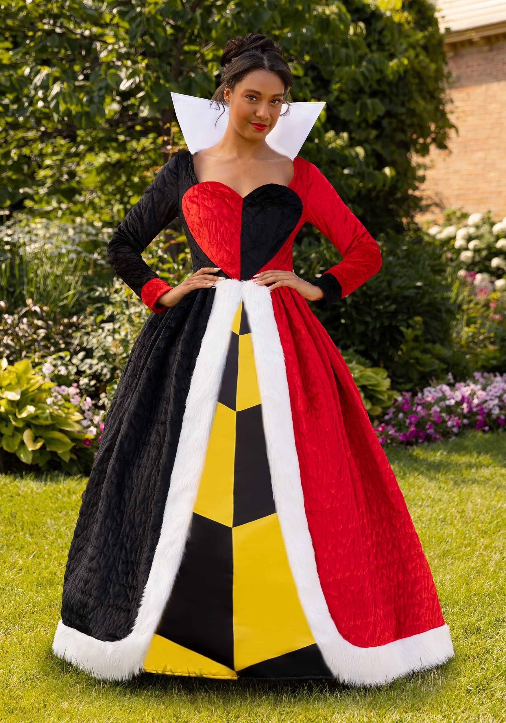 Authentic Disney Alice in Wonderland Women's Queen of Hearts Costume