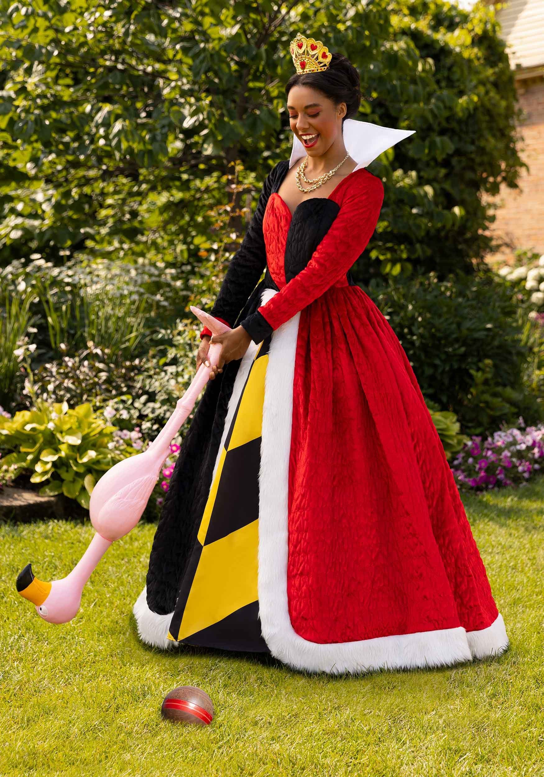 Authentic Disney Alice in Wonderland Women's Queen of Hearts Costume