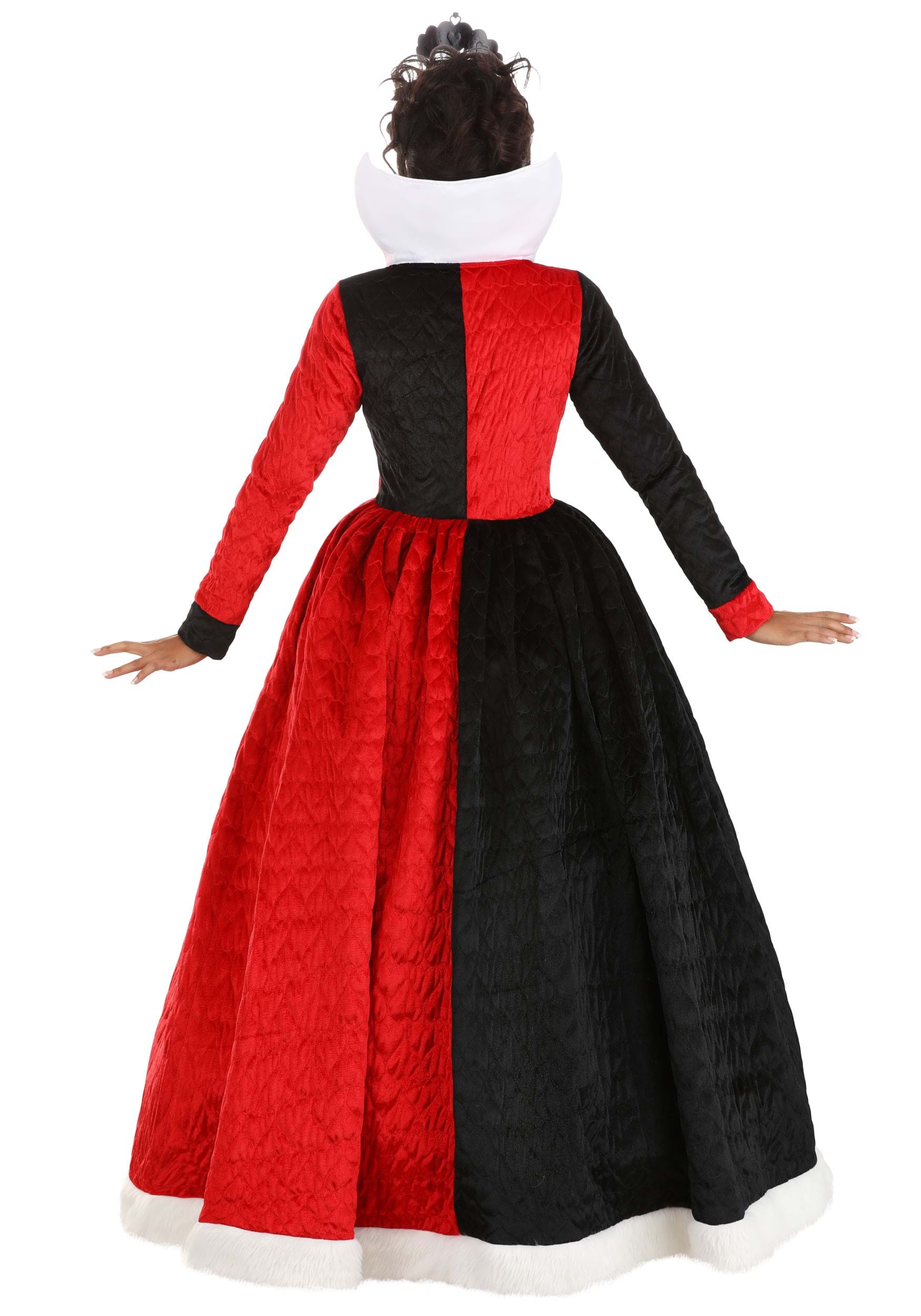 Authentic Disney Alice in Wonderland Women's Queen of Hearts Costume