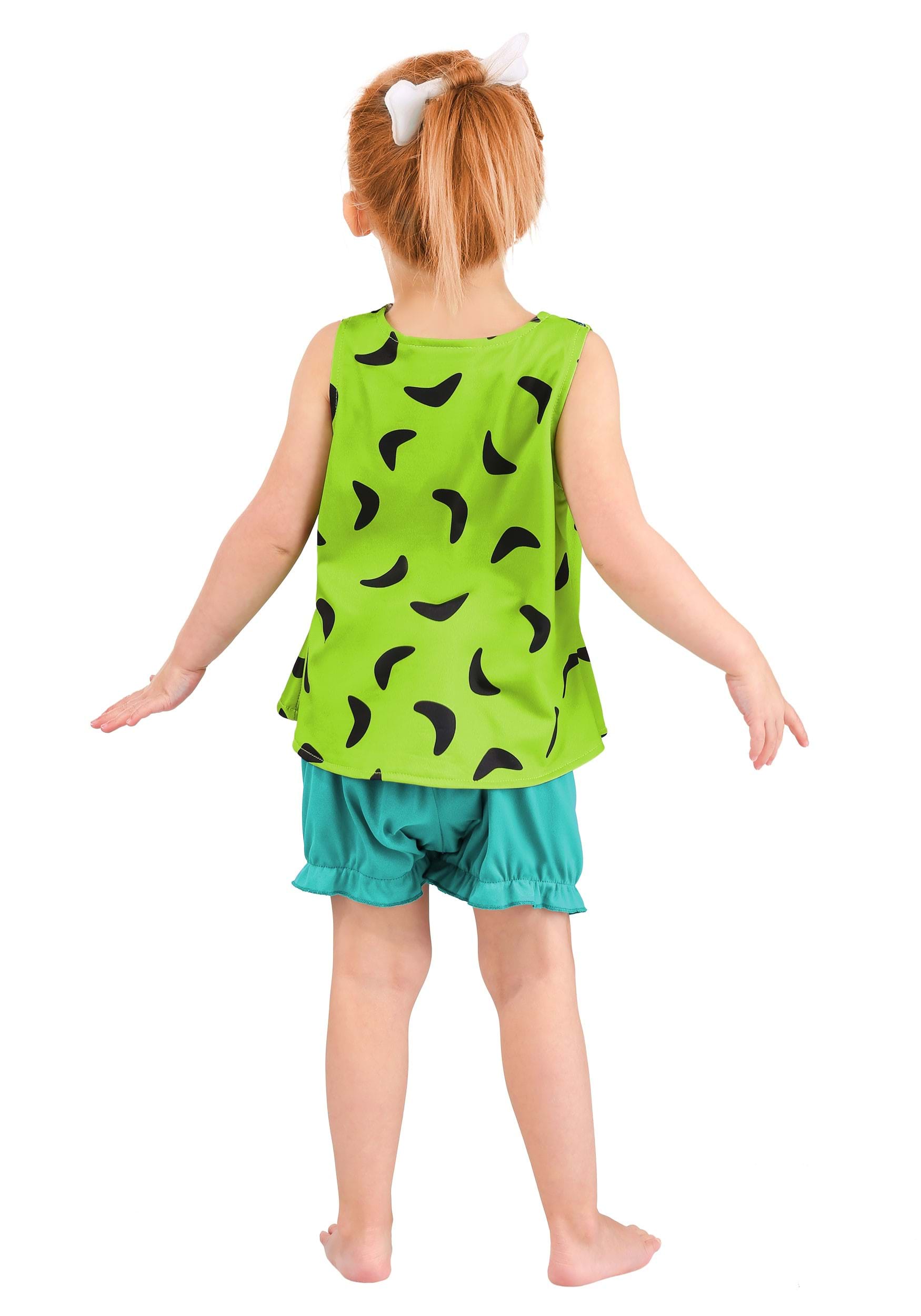 Classic Flintstones Pebbles Toddler Costume for Girls