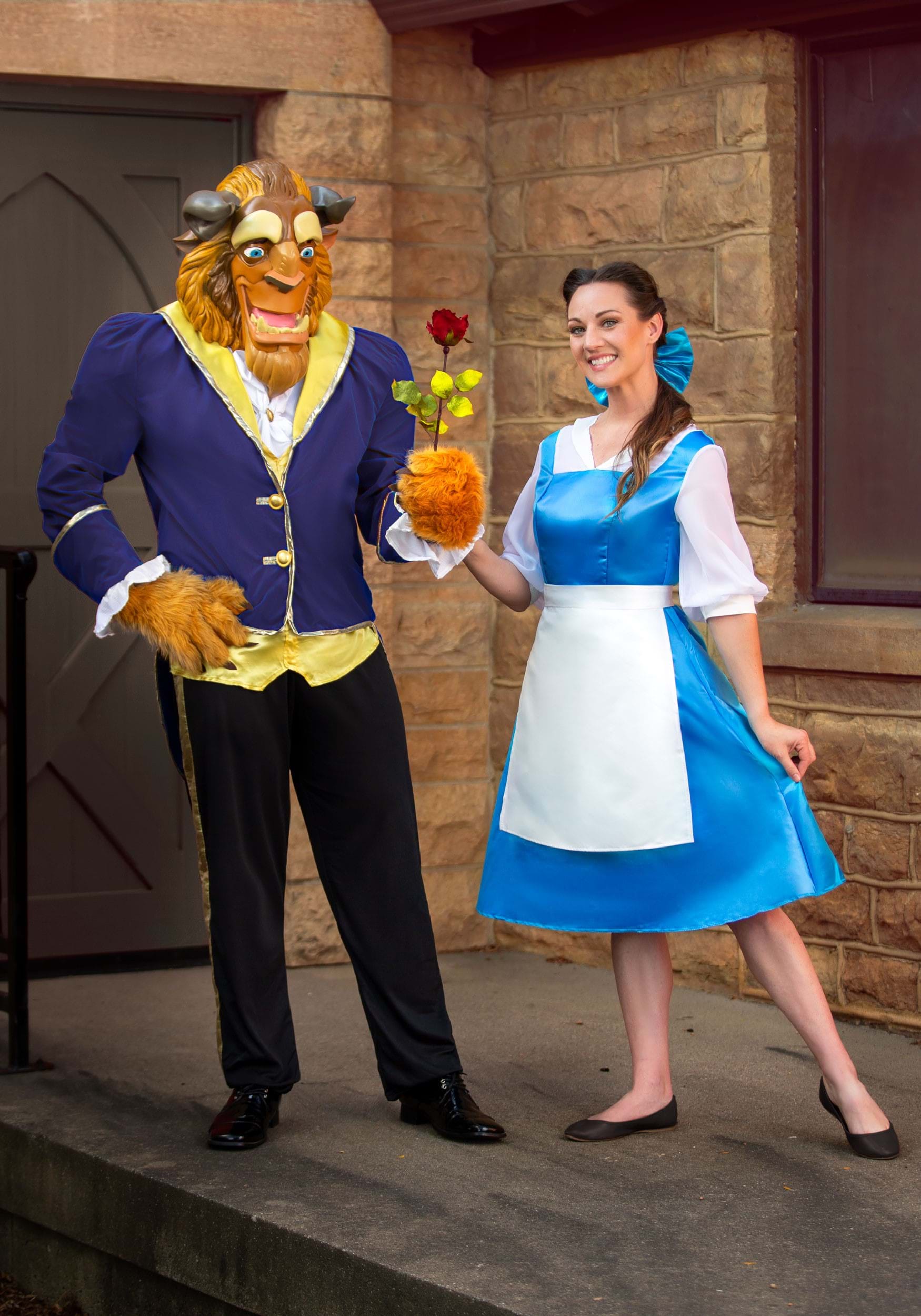 Disney Beauty and the Beast Belle Blue Costume Dress for Women