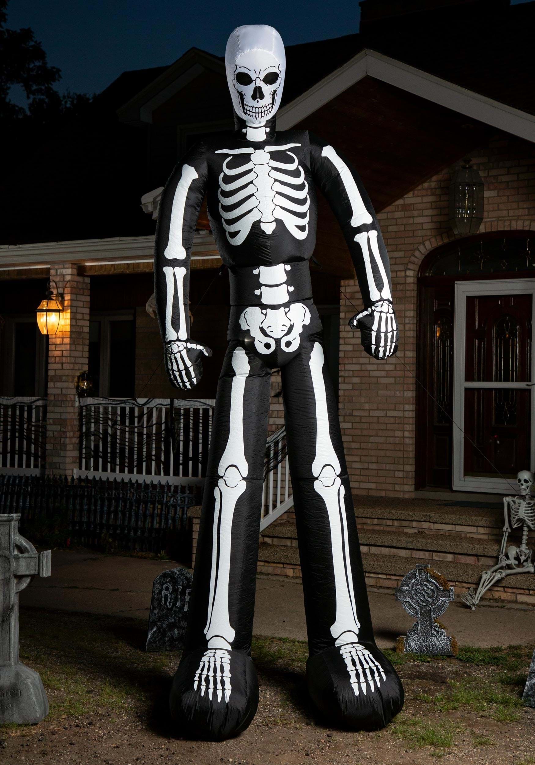 12FT Inflatable Skeleton Halloween Decoration