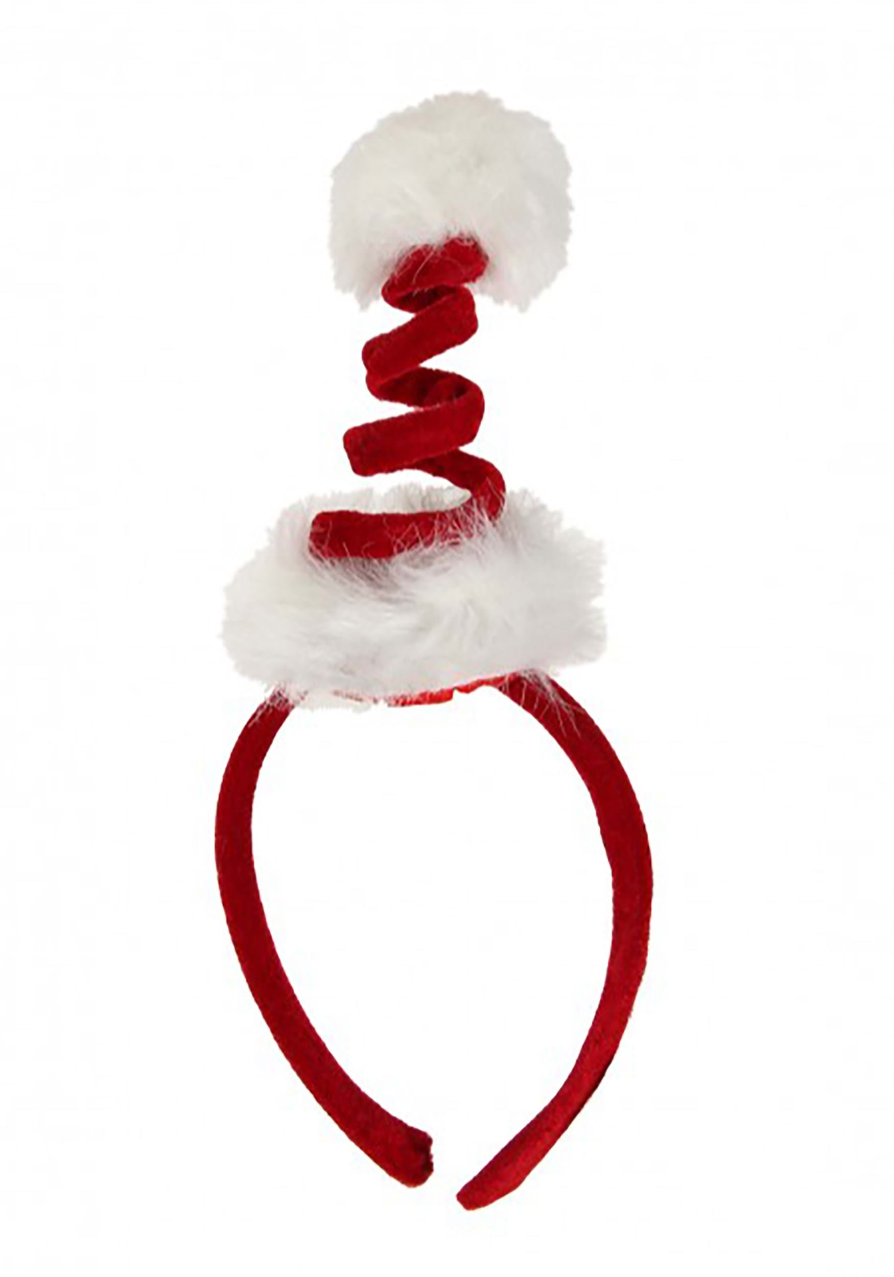 Cocktail Springy Santa Red Headband