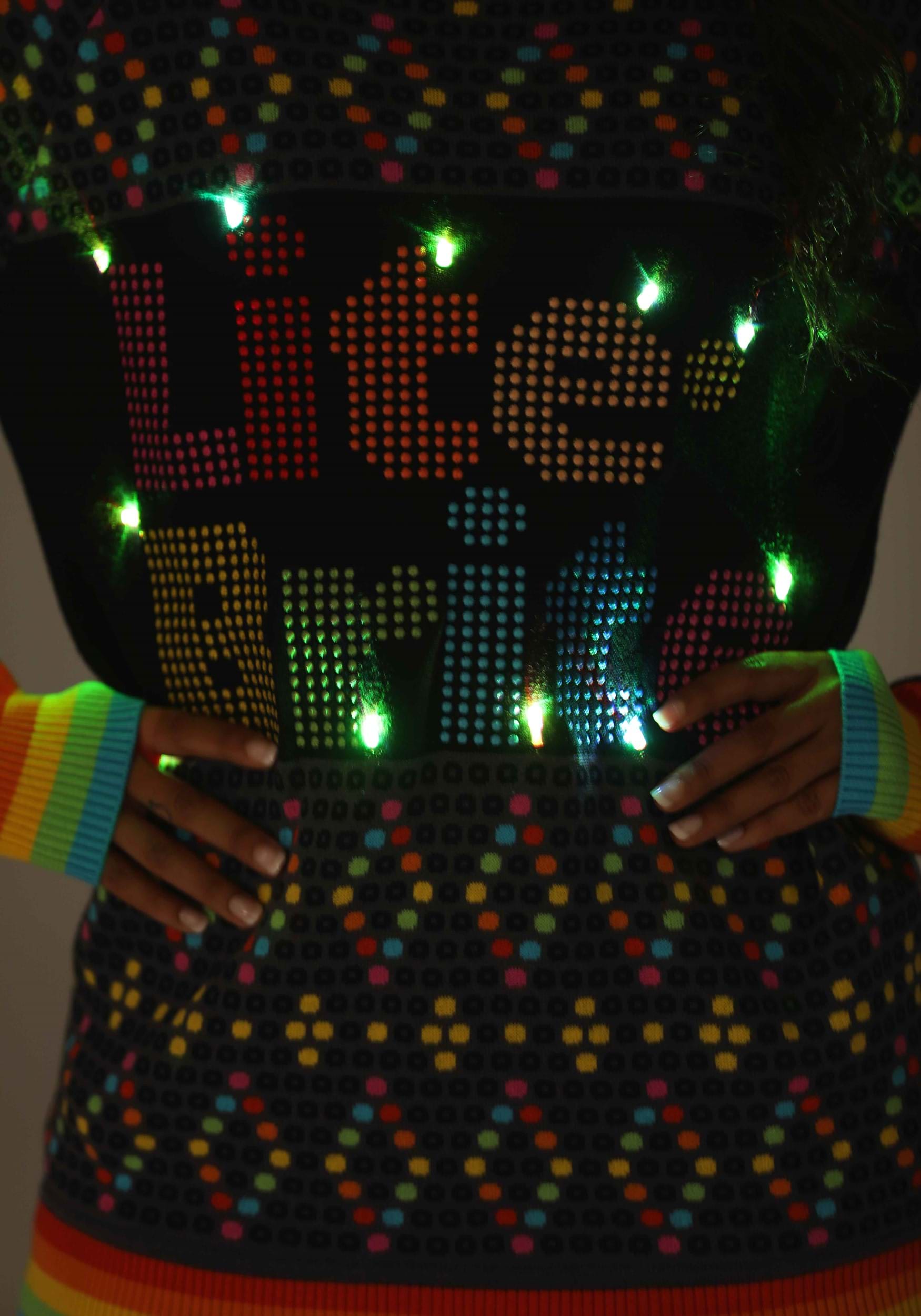 Hasbro Lite Brite Christmas Sweater for Adults 3 Hasbro Lite Brite Christmas Sweater for Adults