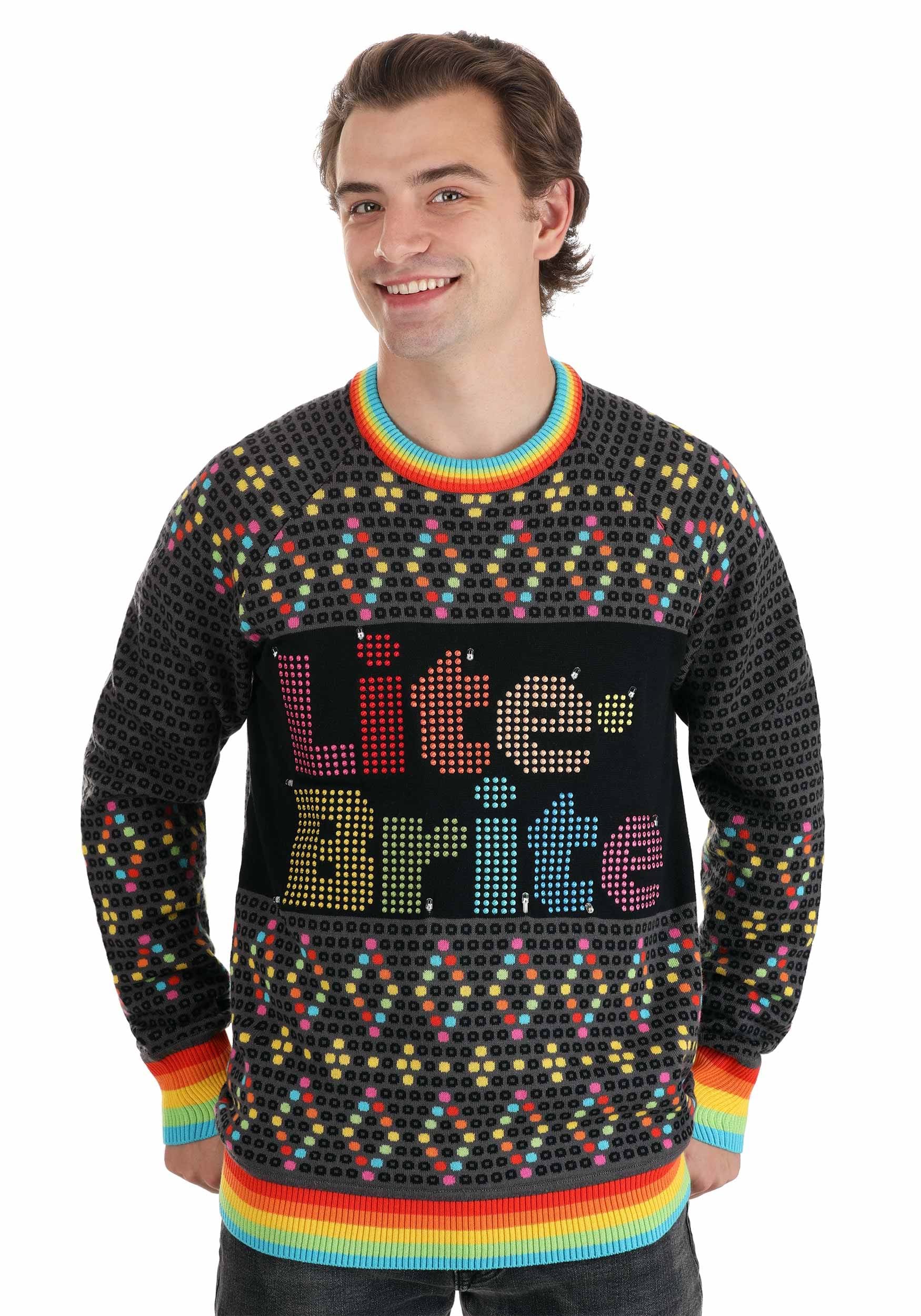 Hasbro Lite Brite Christmas Sweater for Adults 4 Hasbro Lite Brite Christmas Sweater for Adults