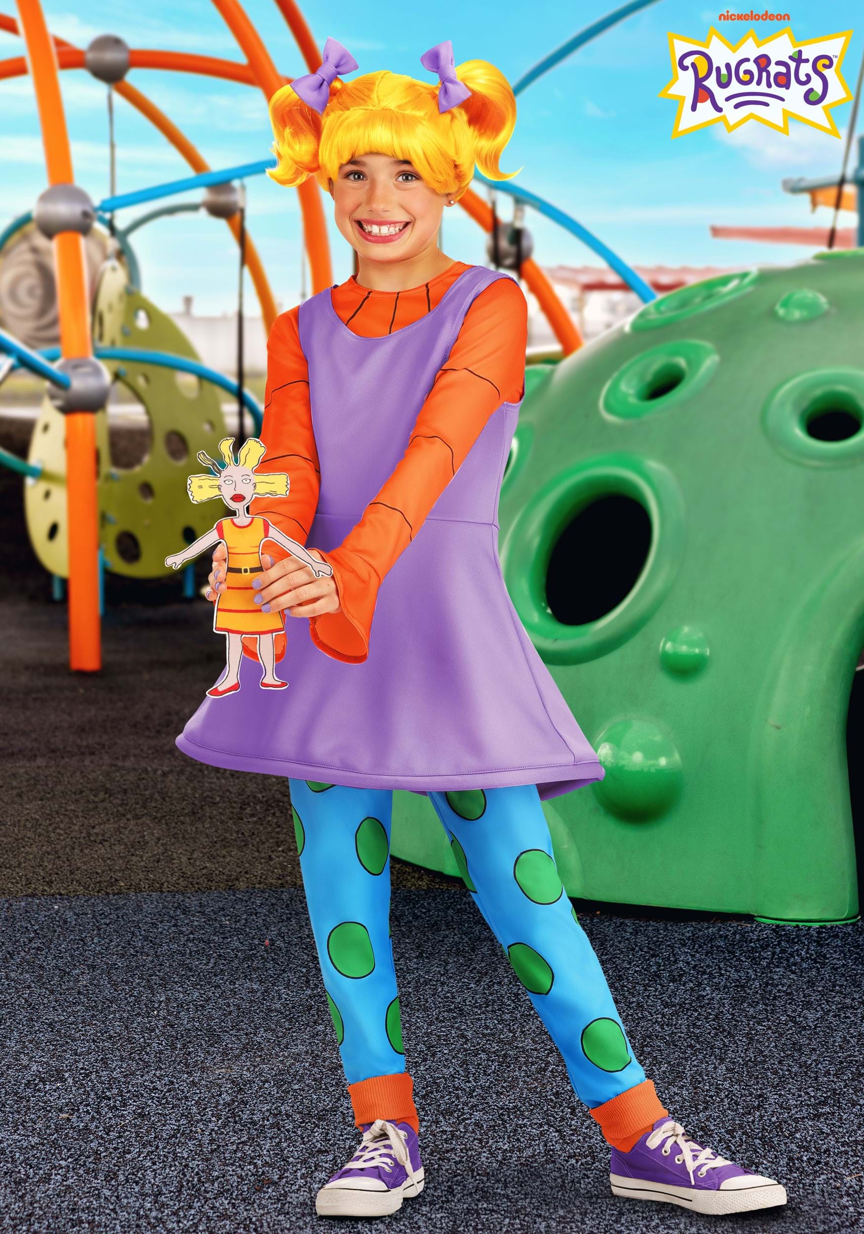 Nickelodeon Rugrats Angelica Costume for Girls