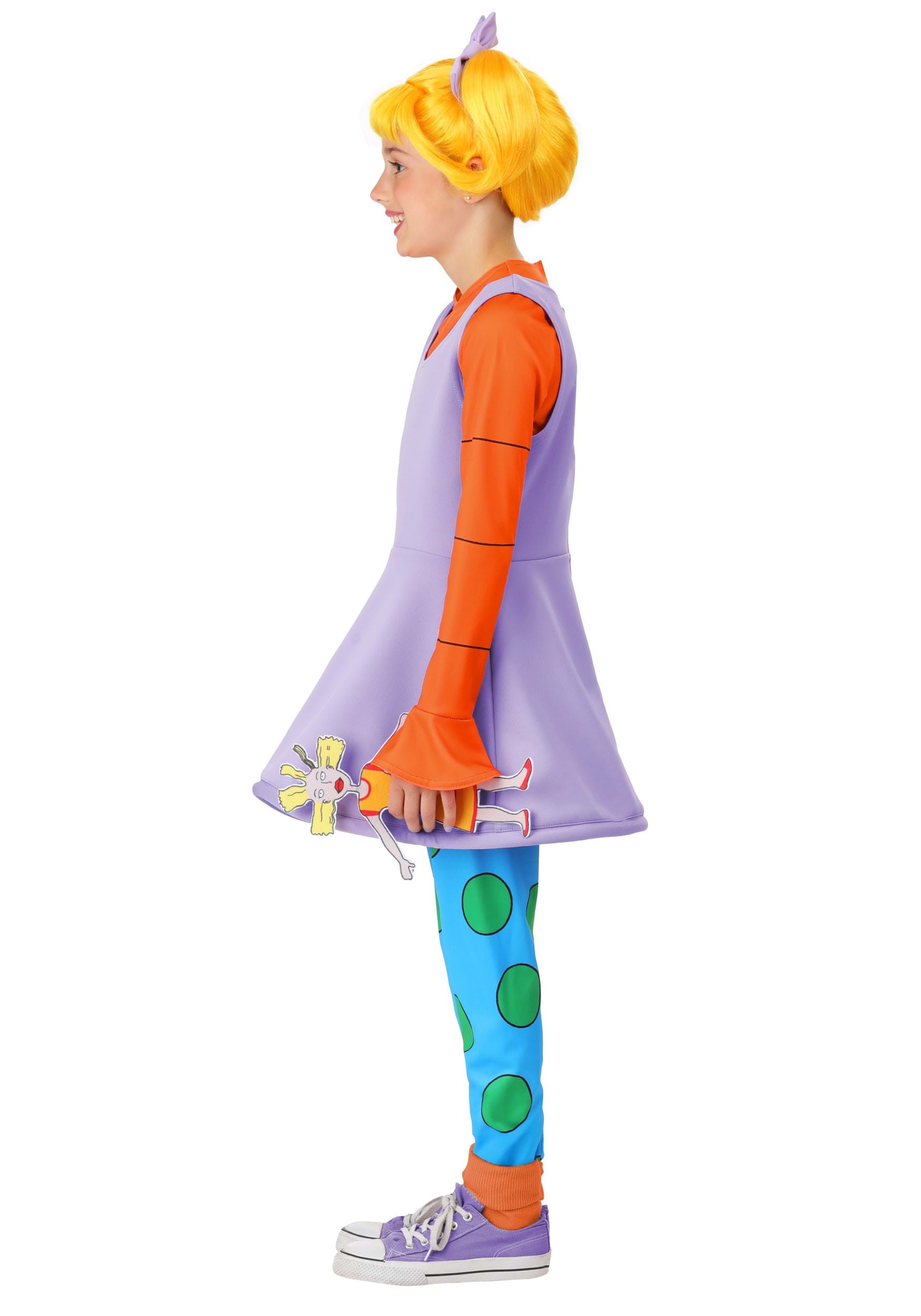 Nickelodeon Rugrats Angelica Costume for Girls