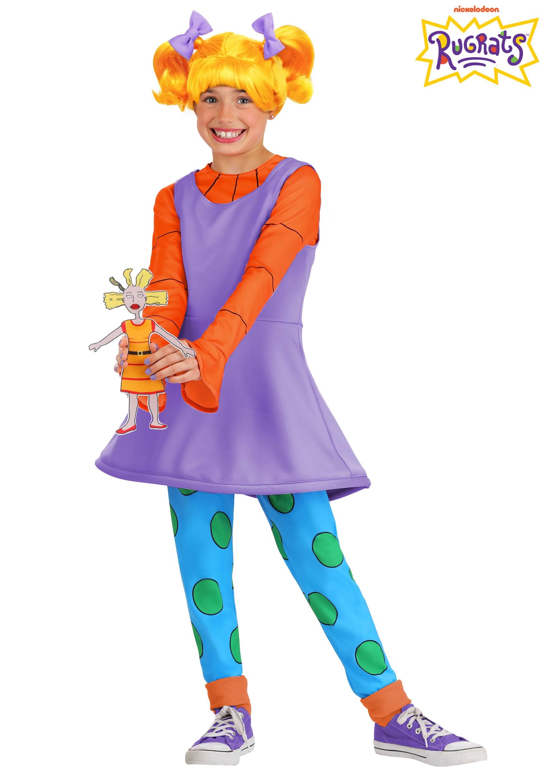 Nickelodeon Rugrats Angelica Costume for Girls