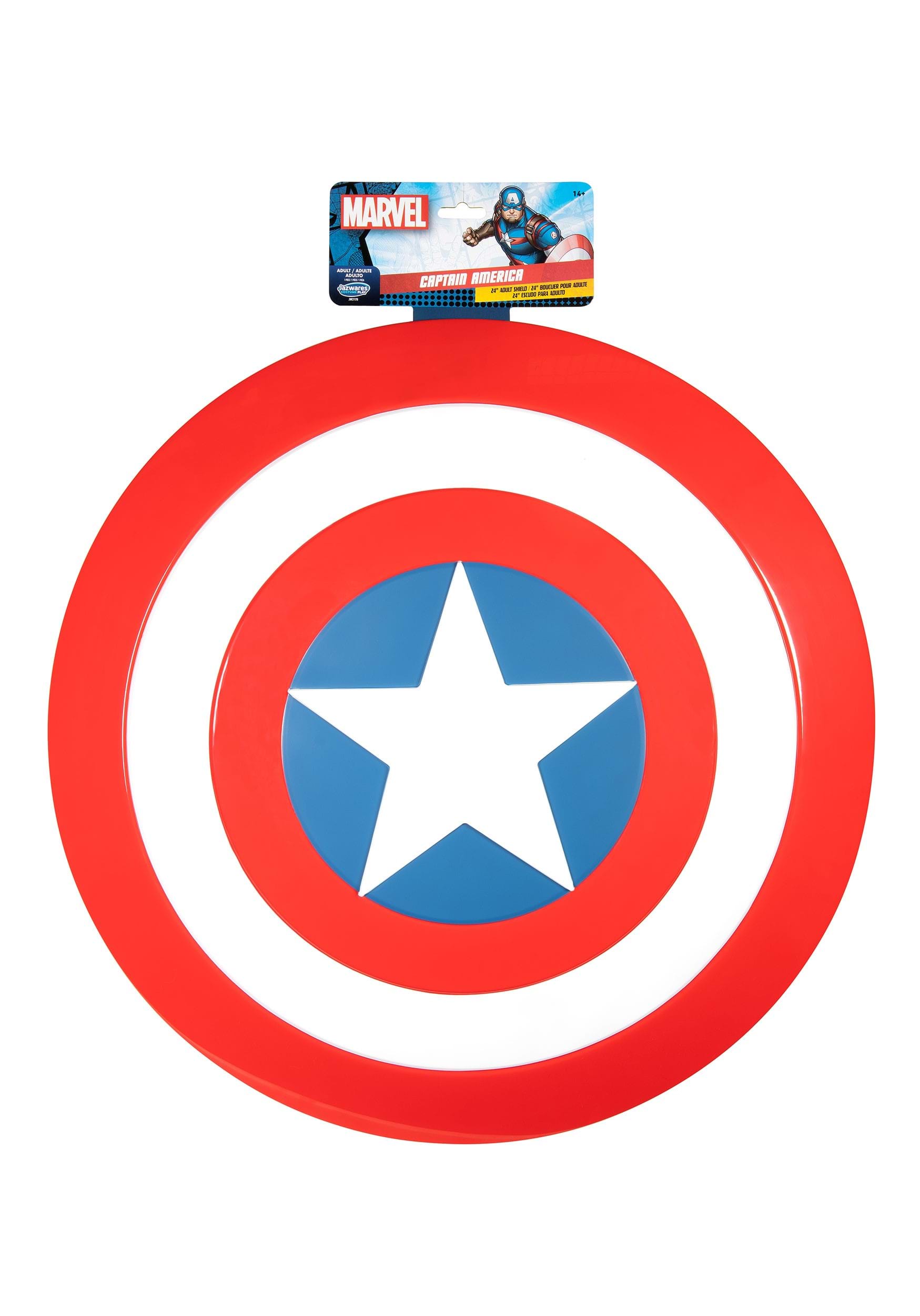 24-Inch Marvel Captain America Accessory Shield