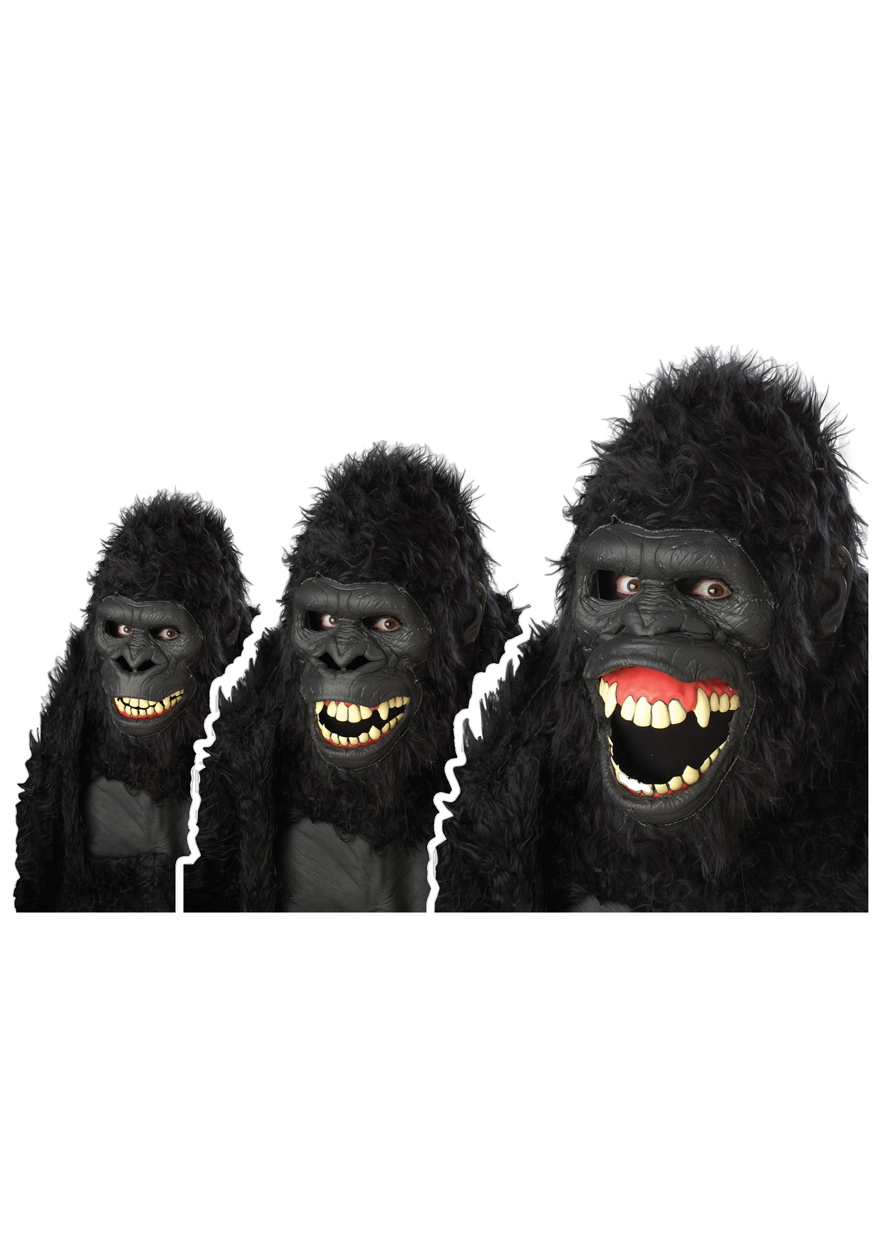 Goin Ape Gorilla Costume Mask for Adults