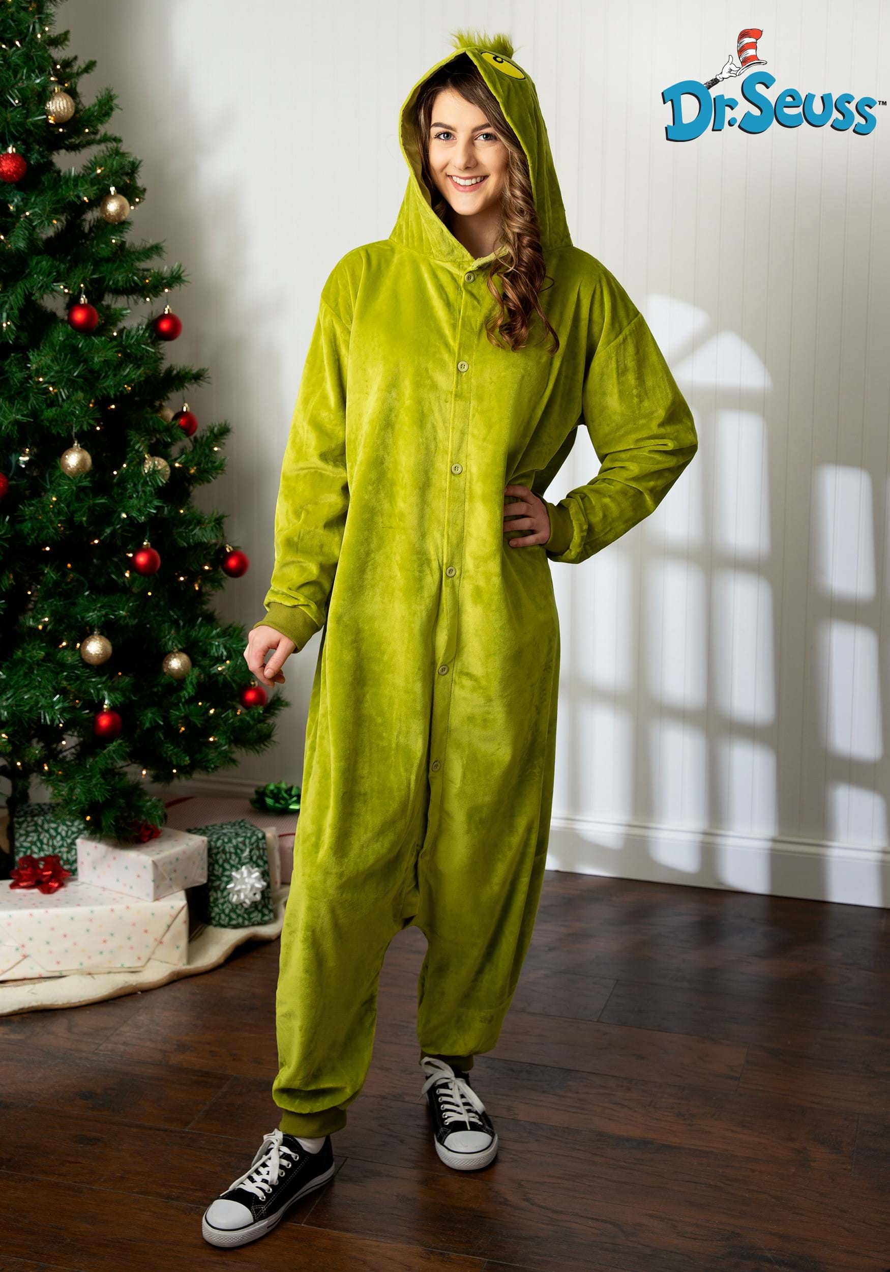 Adult The Grinch Onesie