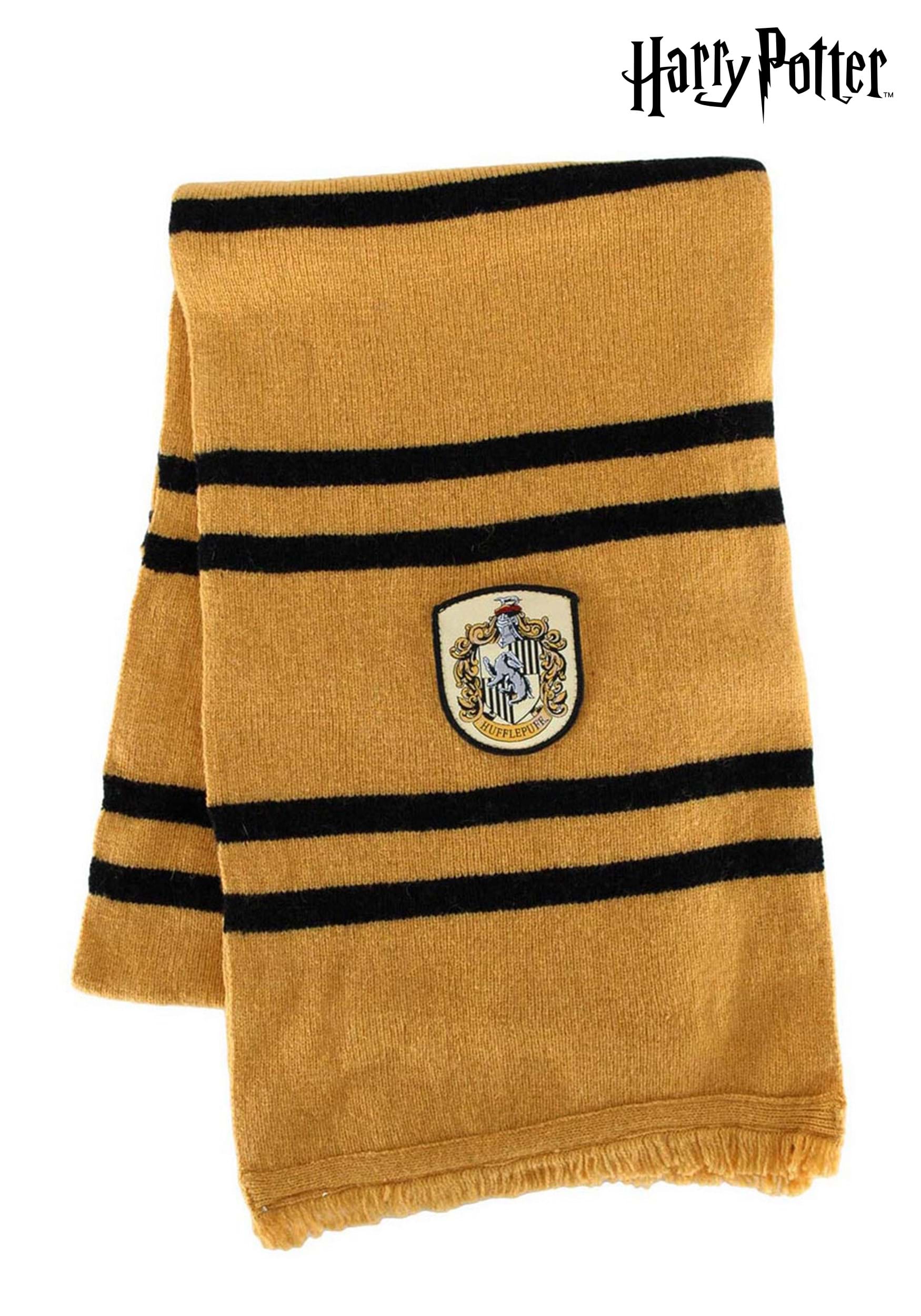 Harry Potter Hufflepuff Wool Scarf 2 Harry Potter Hufflepuff Wool Scarf