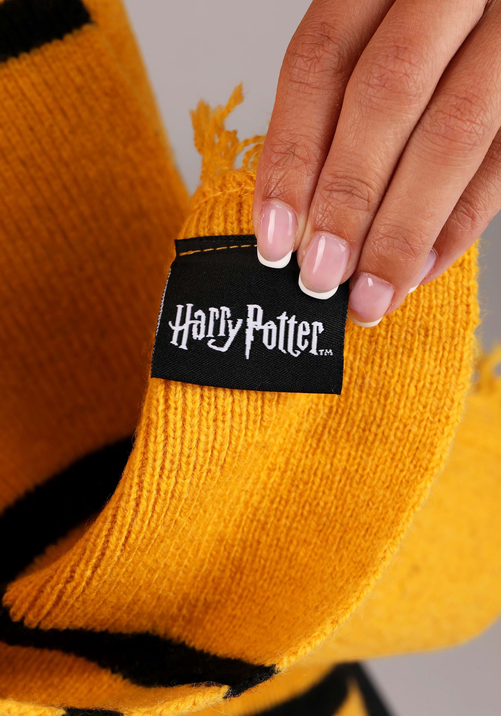Harry Potter Hufflepuff Wool Scarf 3 Harry Potter Hufflepuff Wool Scarf