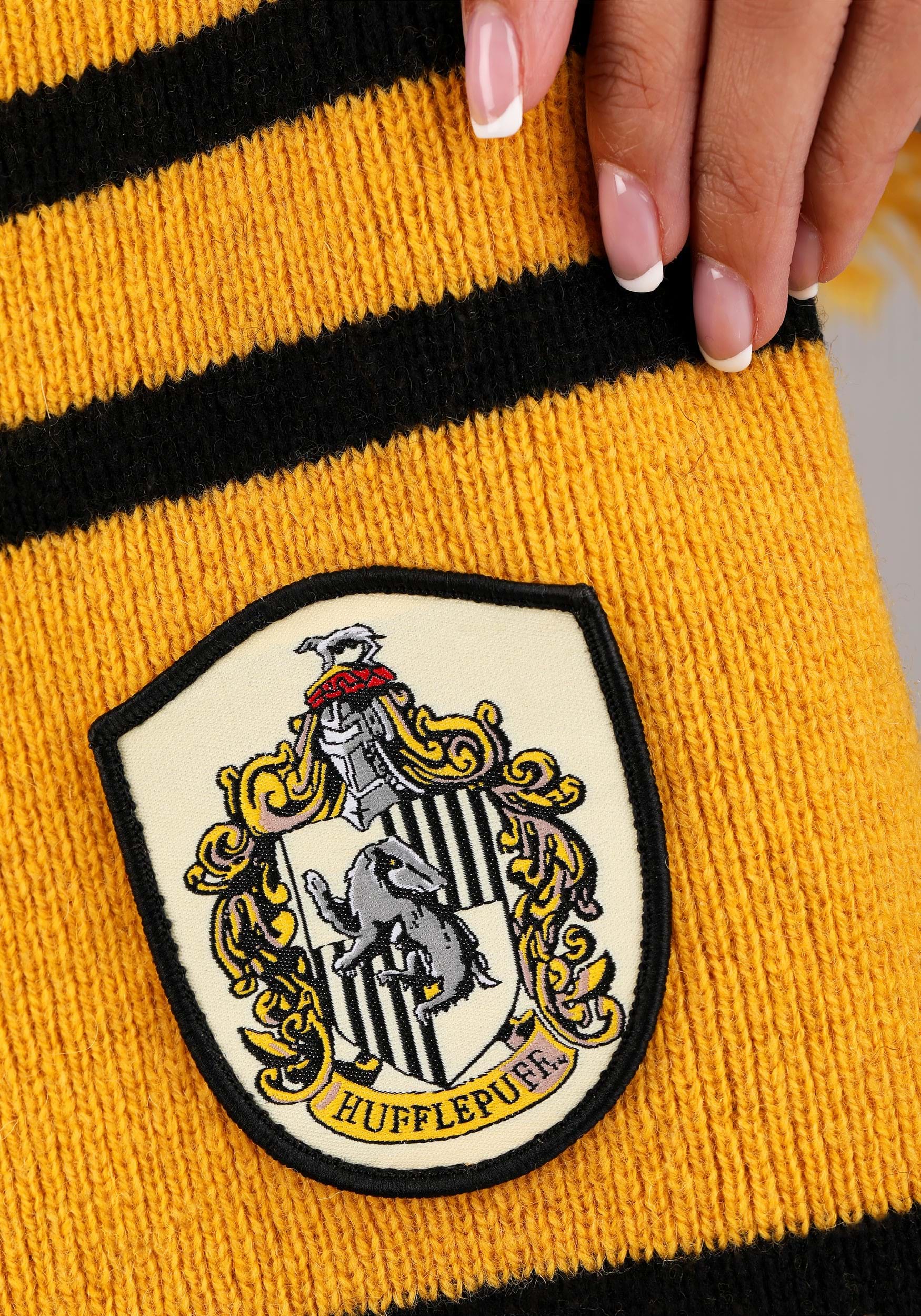 Harry Potter Hufflepuff Wool Scarf 4 Harry Potter Hufflepuff Wool Scarf