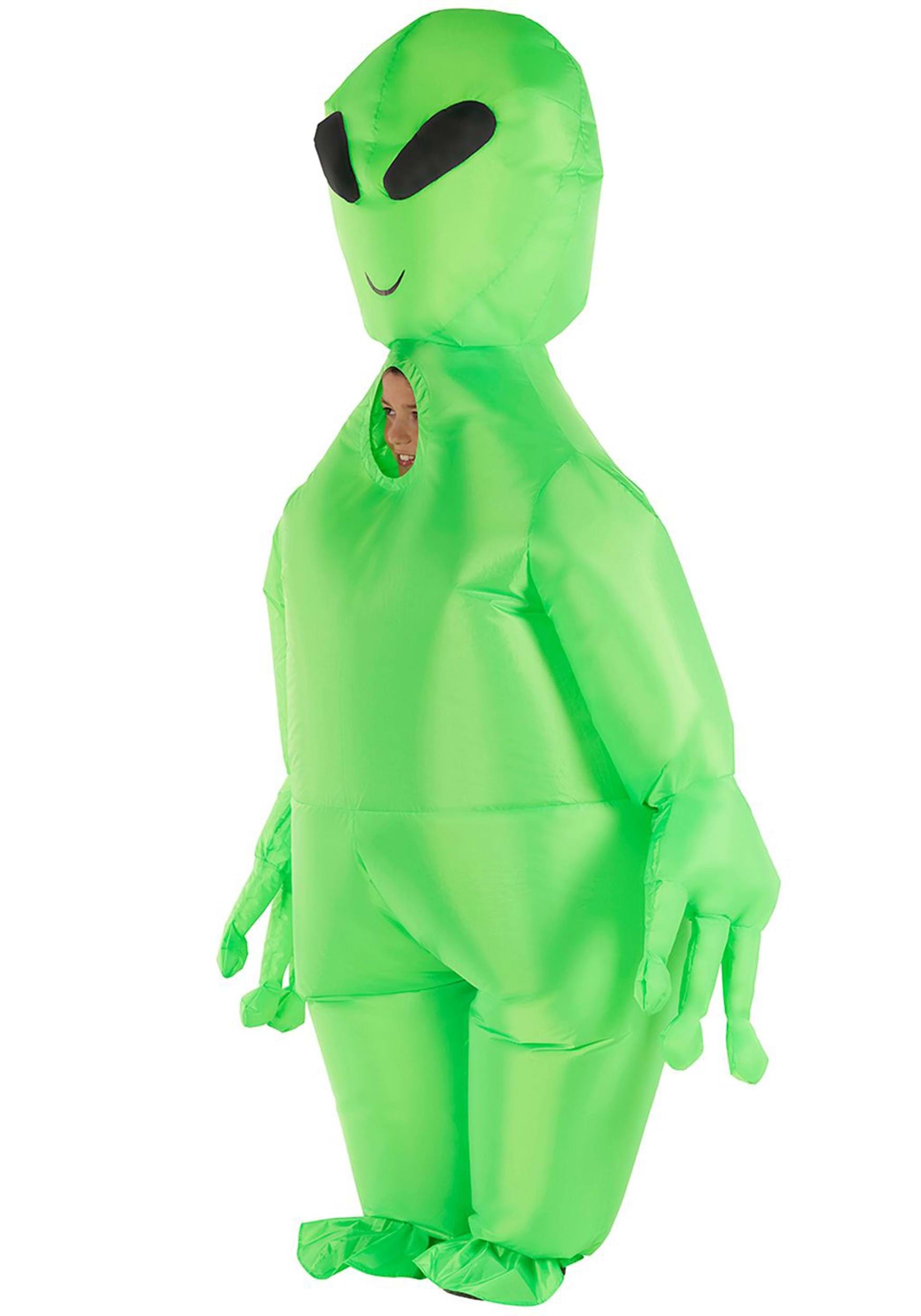 Giant Alien Inflatable Kids Costume 3 Giant Alien Inflatable Kids Costume