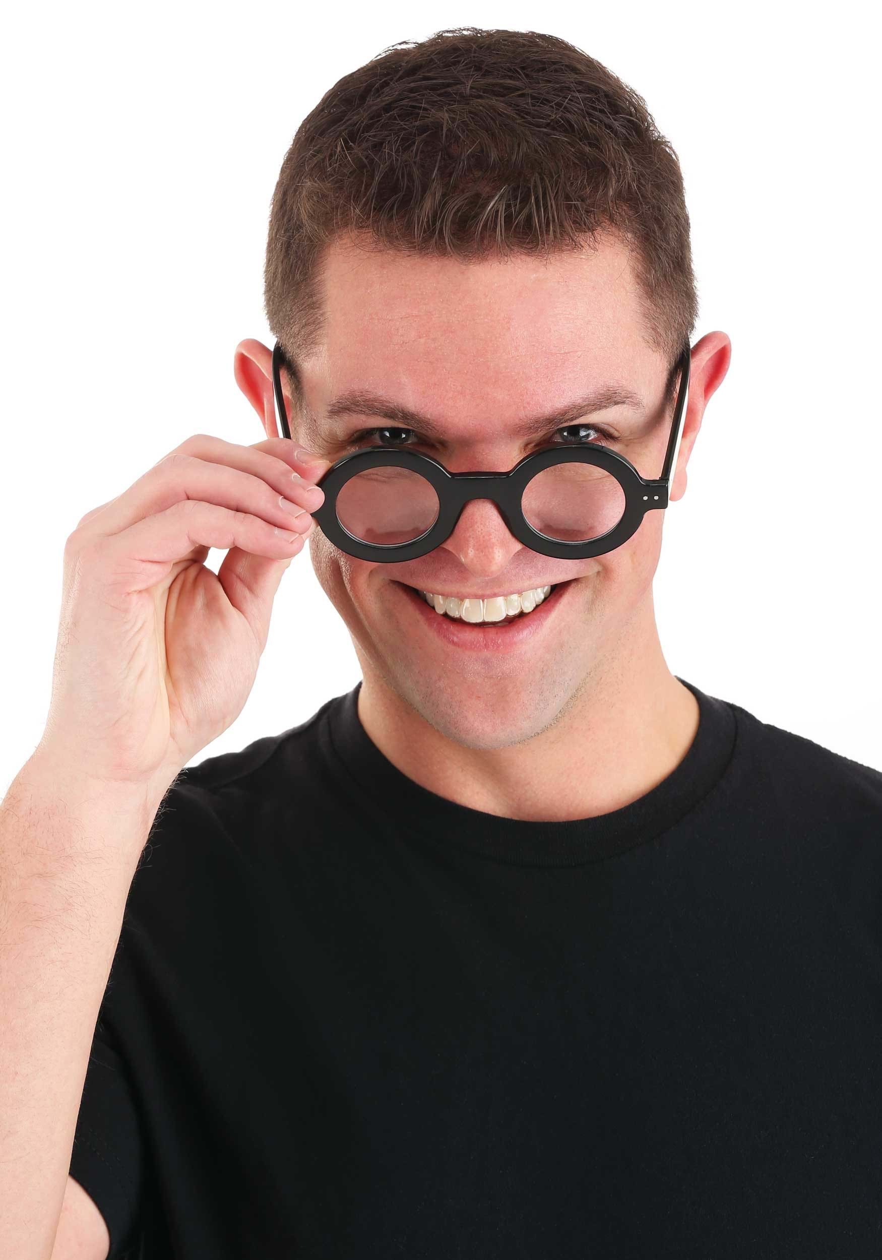 Adult Costume Black Dweeb Glasses