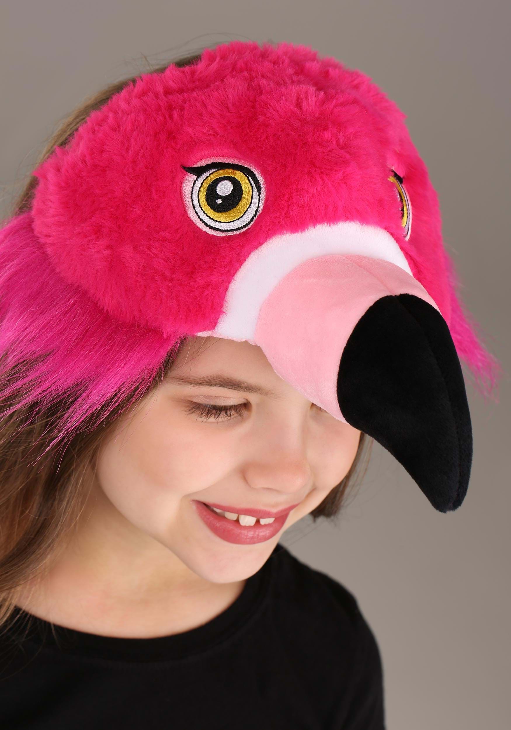 Plush Flamingo Headband
