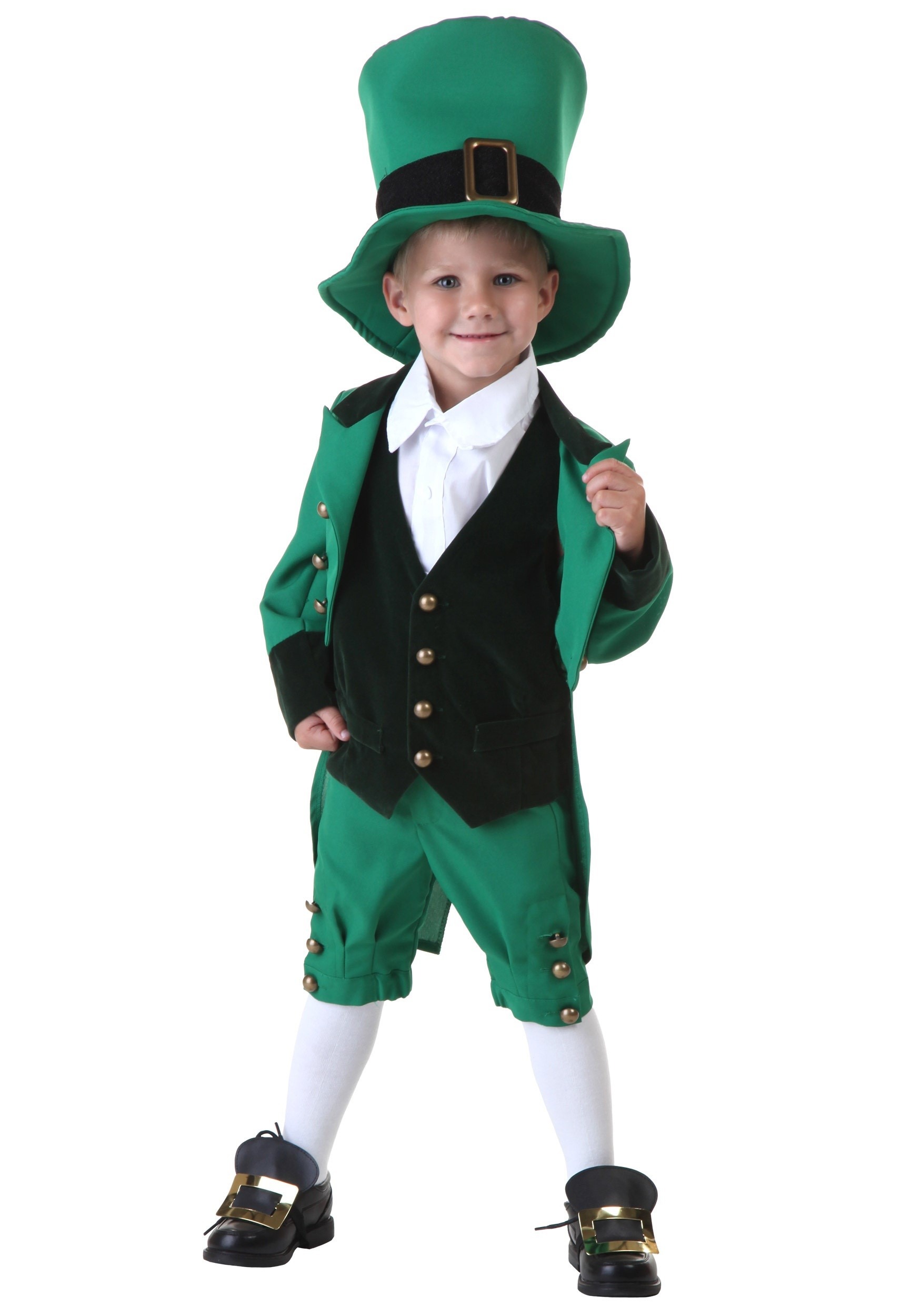 Boy's Classic Leprechaun Toddler Costume