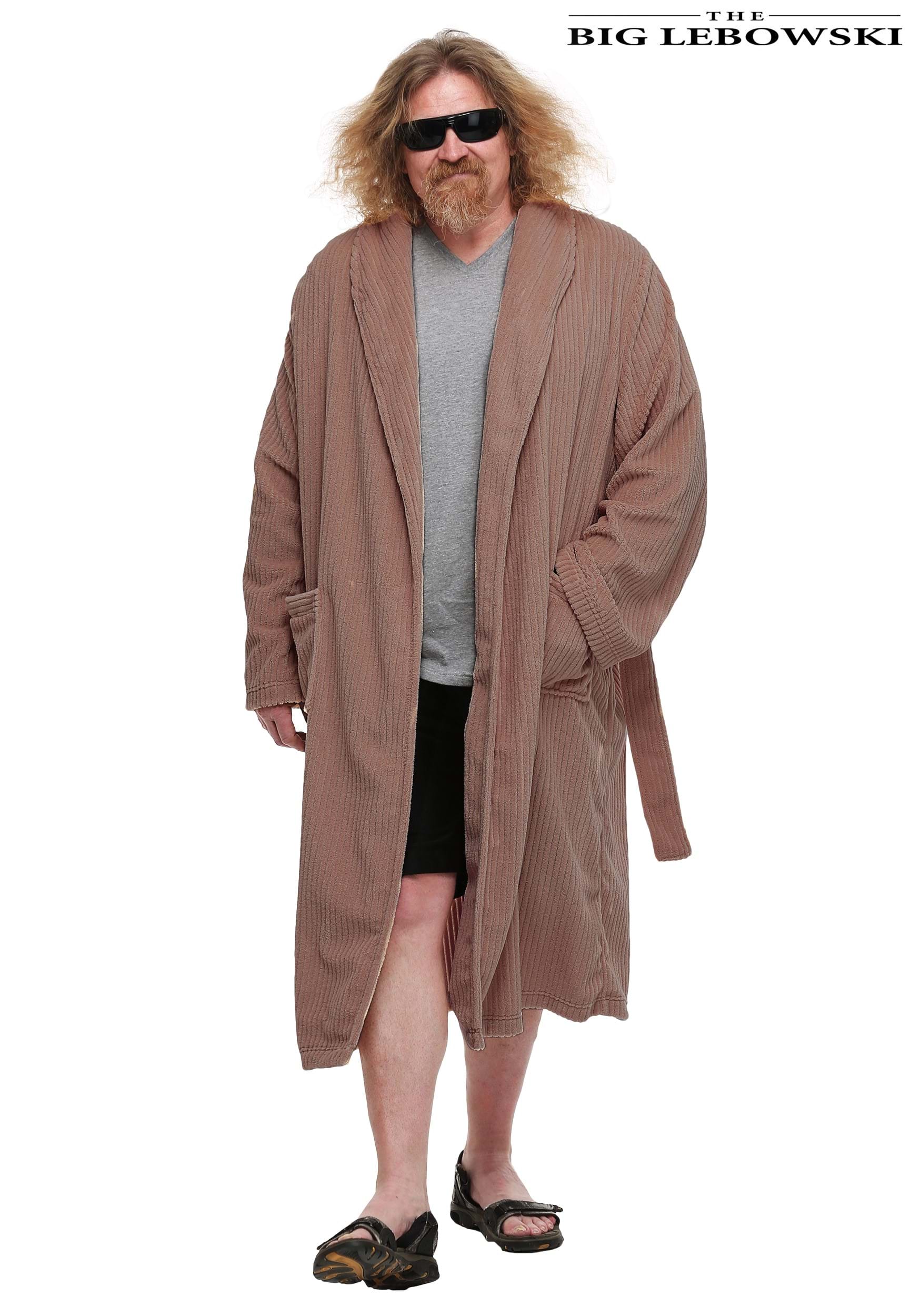 Men's The Big Lebowski The Dude Bathrobe Costume