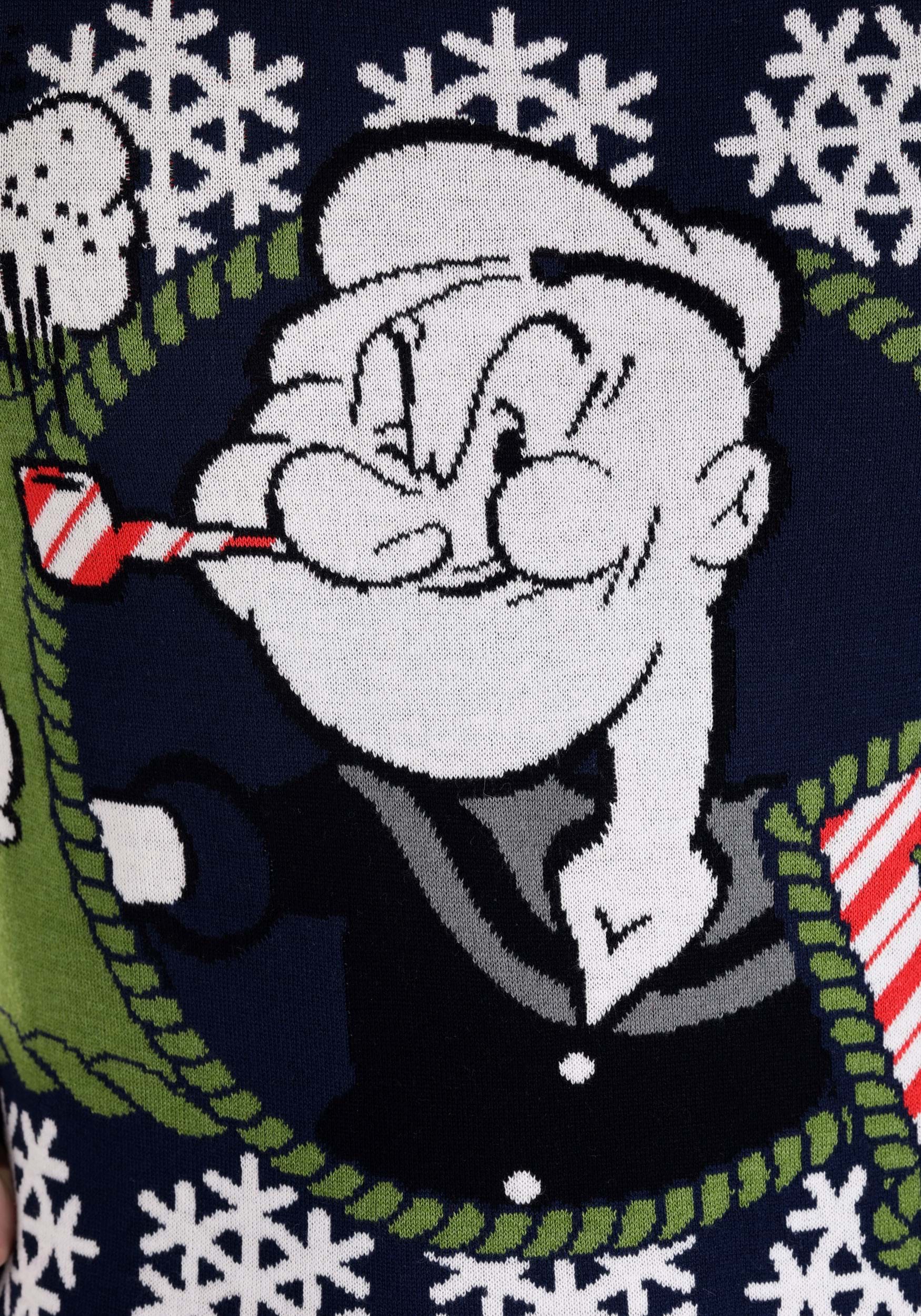 Popeye Ugly Christmas Sweater for Adults 6 Popeye Ugly Christmas Sweater for Adults