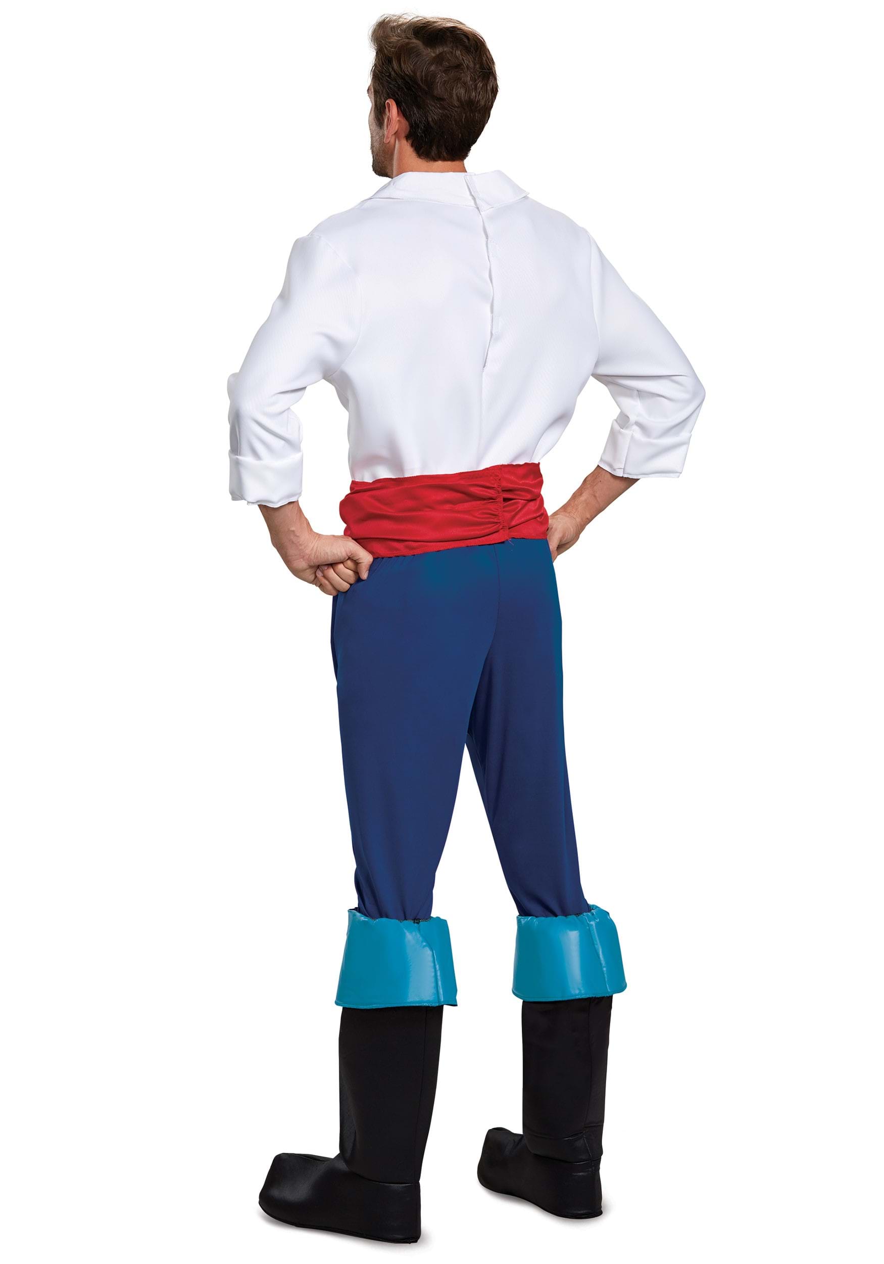 Plus Size Deluxe Little Mermaid Prince Eric Costume for Men