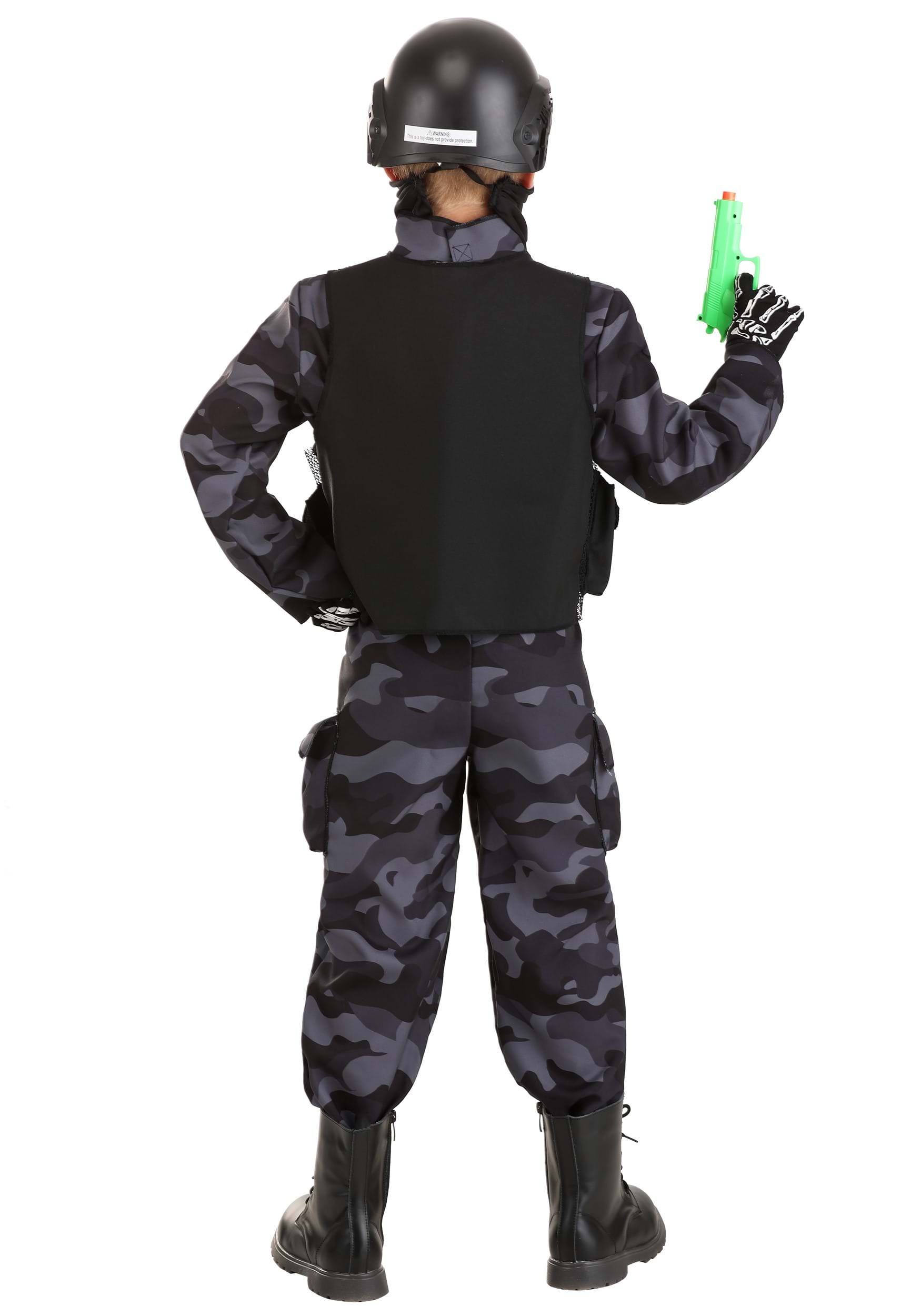Midnight Navy Seal Kid's Costume