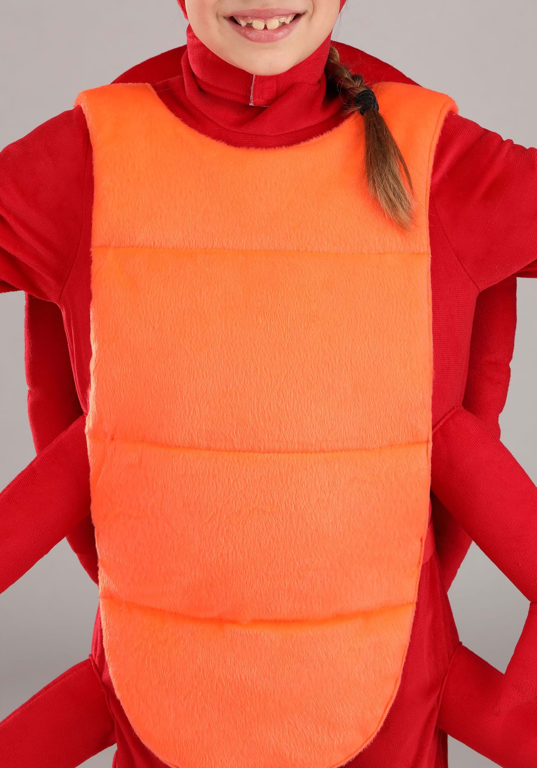 Kid's Red Crab Costume