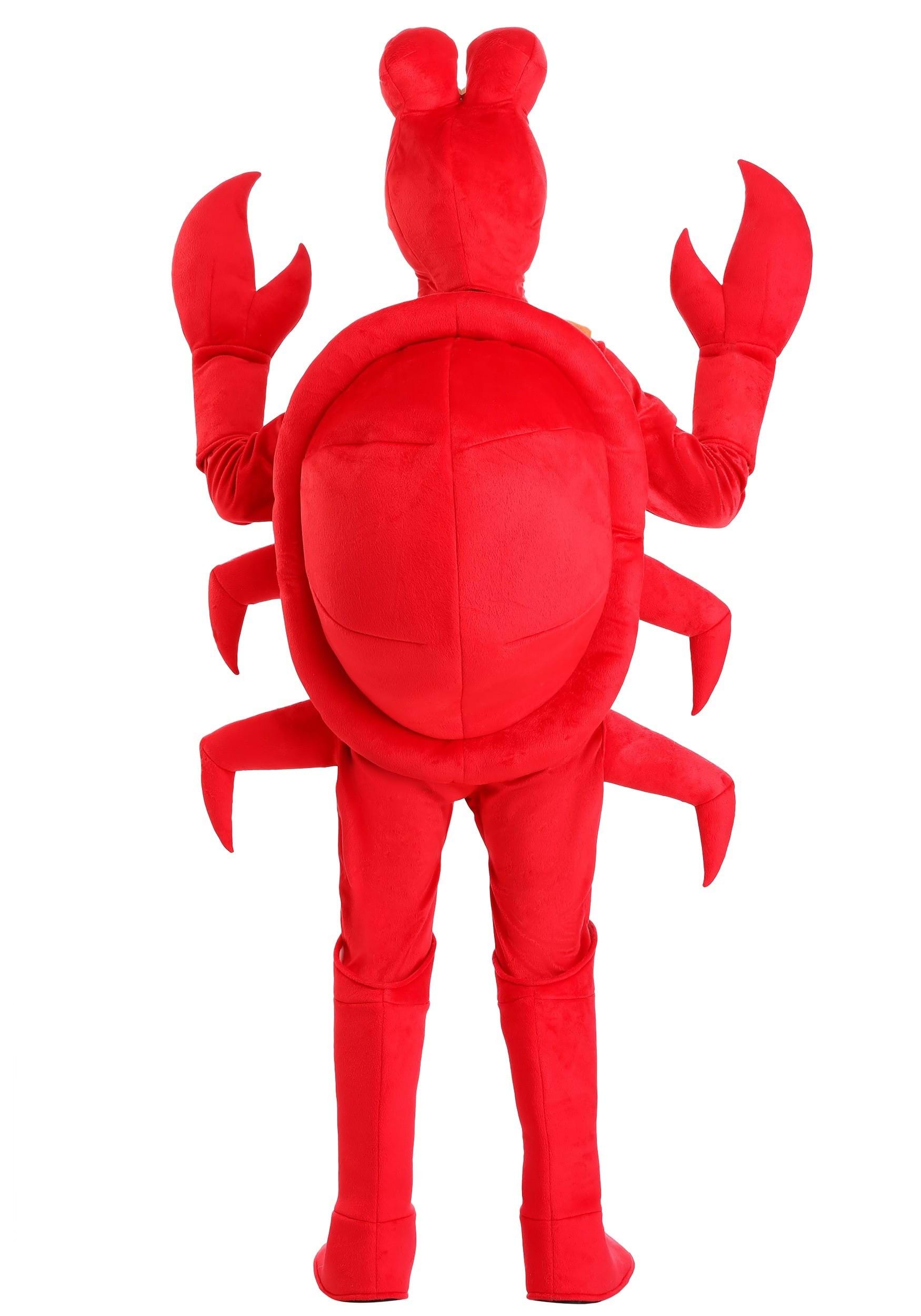 Kid's Red Crab Costume